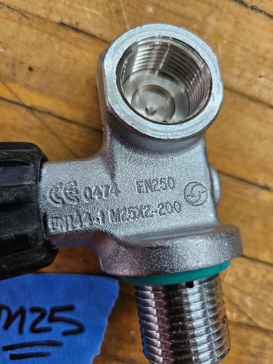 European M25 thread DIN Valve *READ DESCRIPTION*