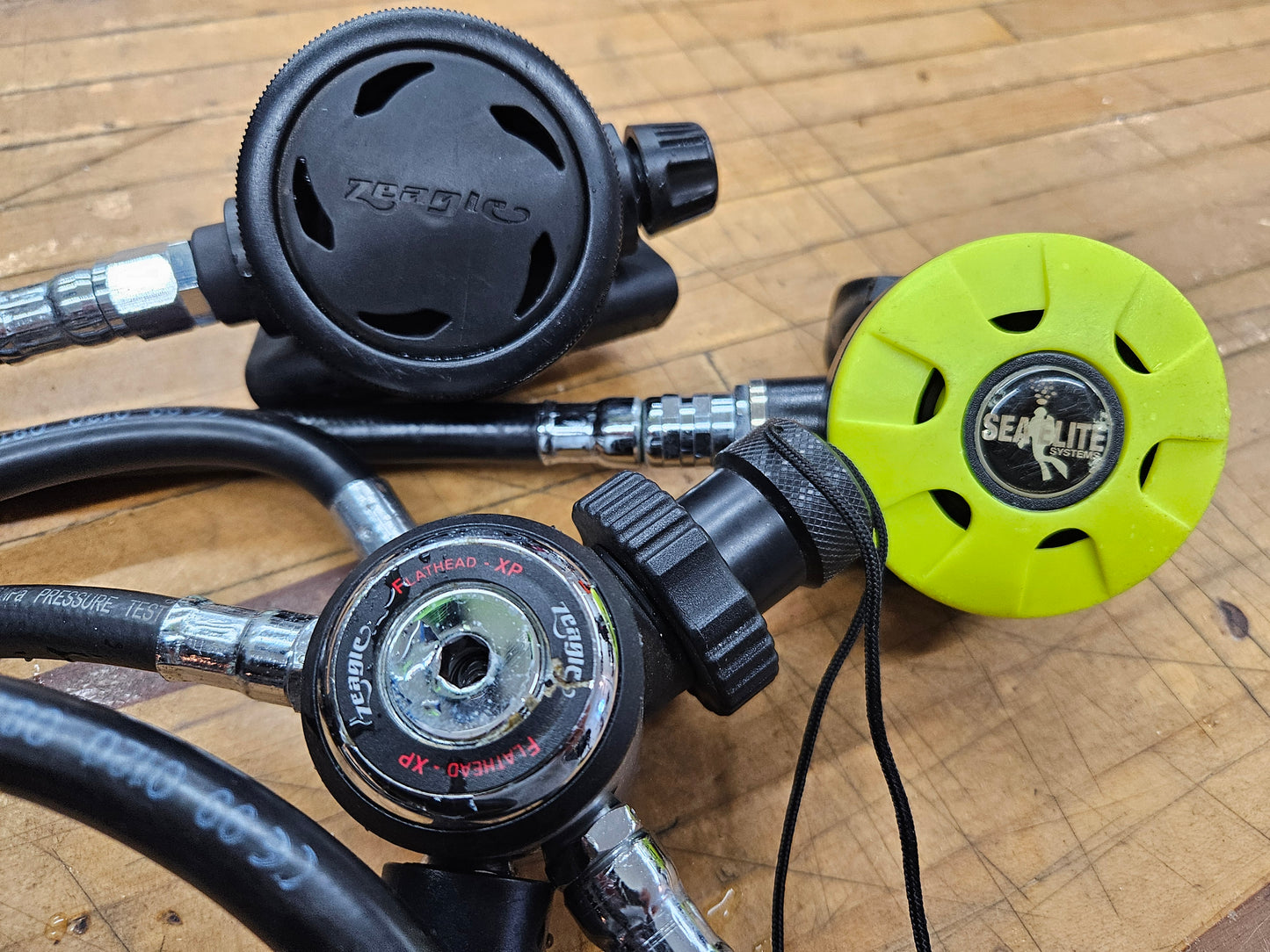 Zeagle Flathead XP (DIN) Regulator Set