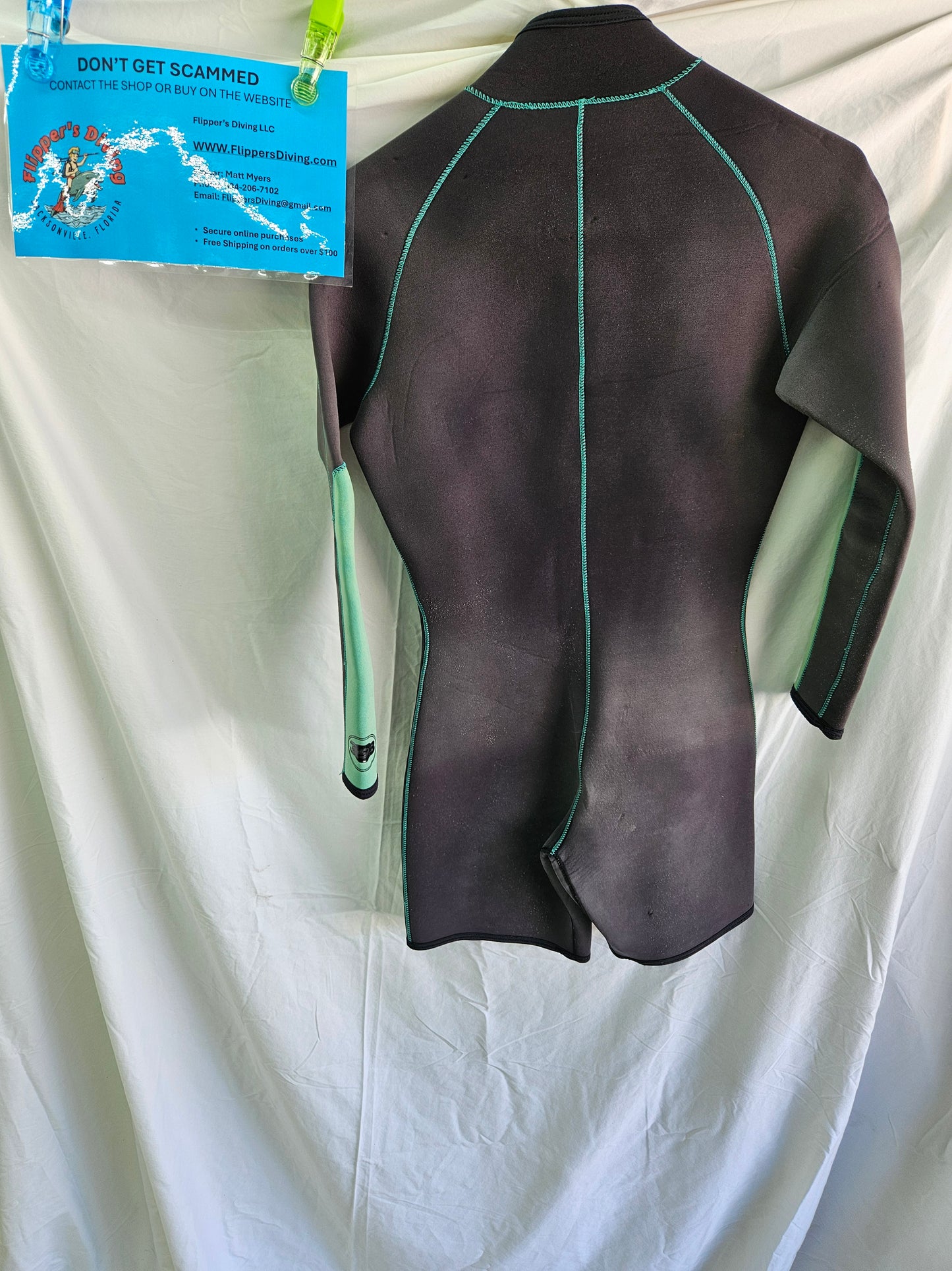 Deep See 3mm Wetsuit Top (Size 9-10)
