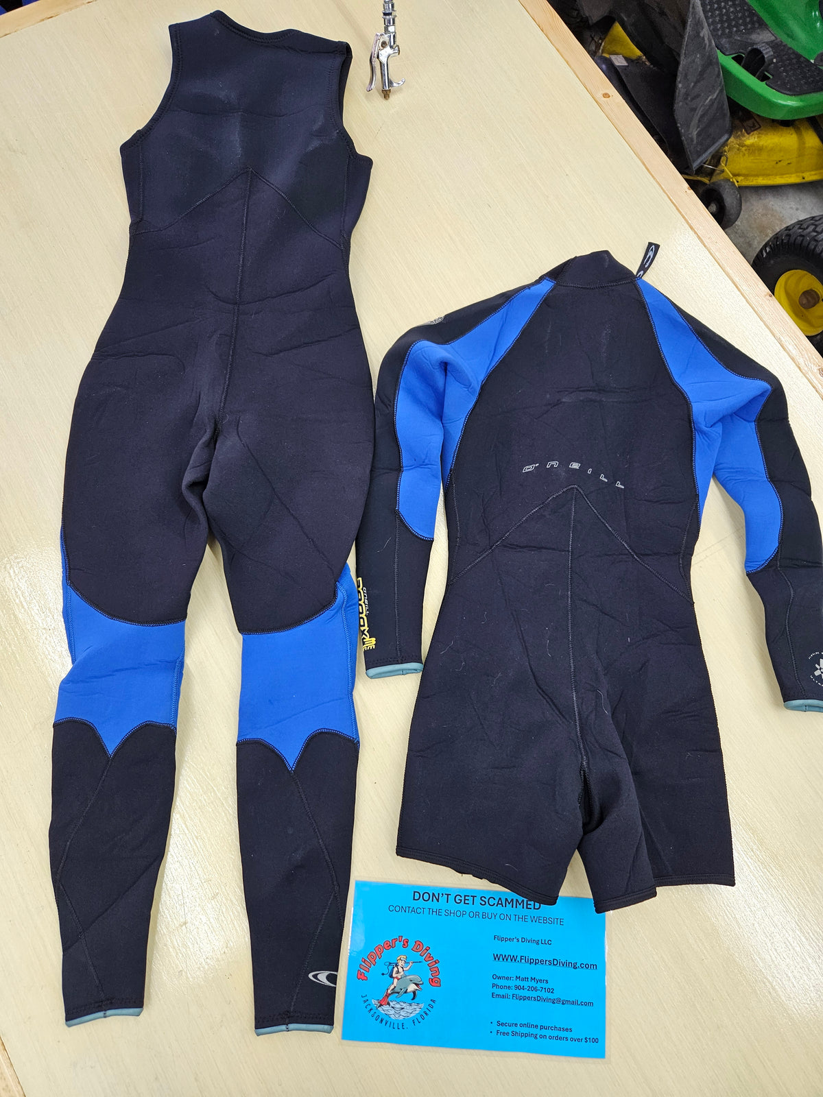Traje de neopreno de dos piezas O'Neil de 3 mm (talla 4)
