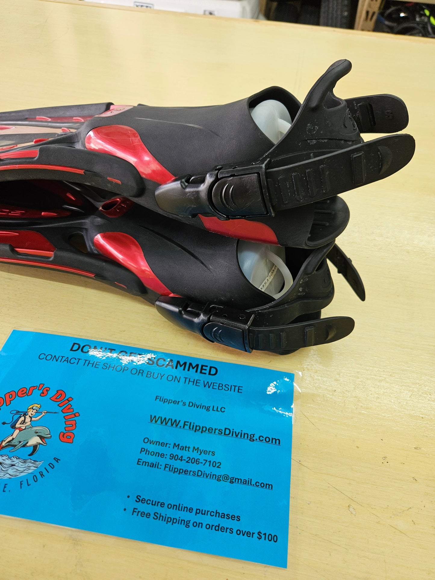 Tusa "Solla" Dive Fins (Small)