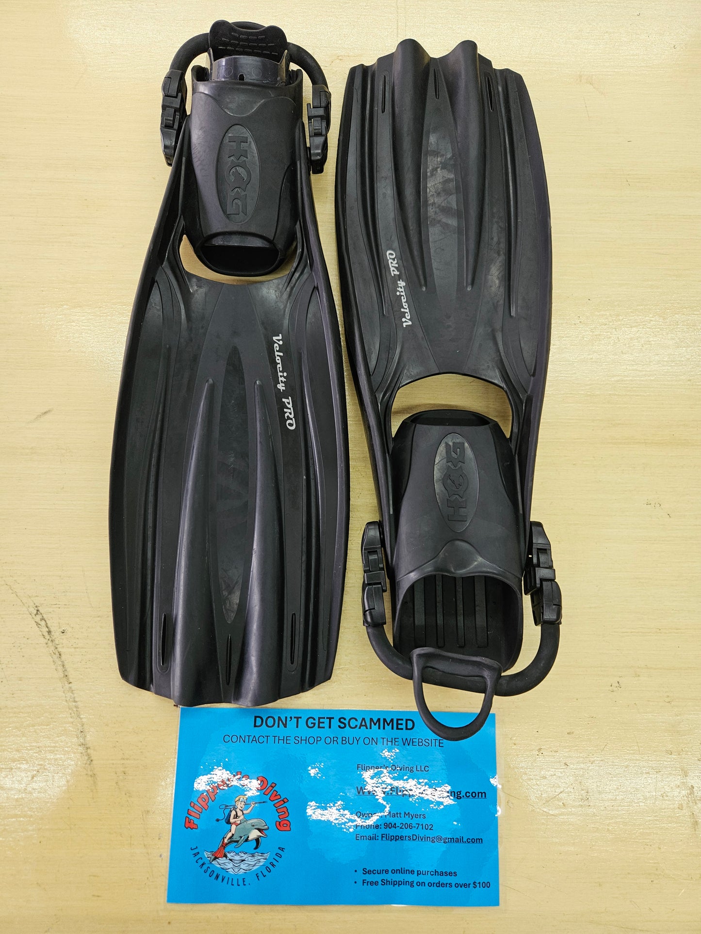 Aletas Hog "Velocity Pro" (pequeñas)