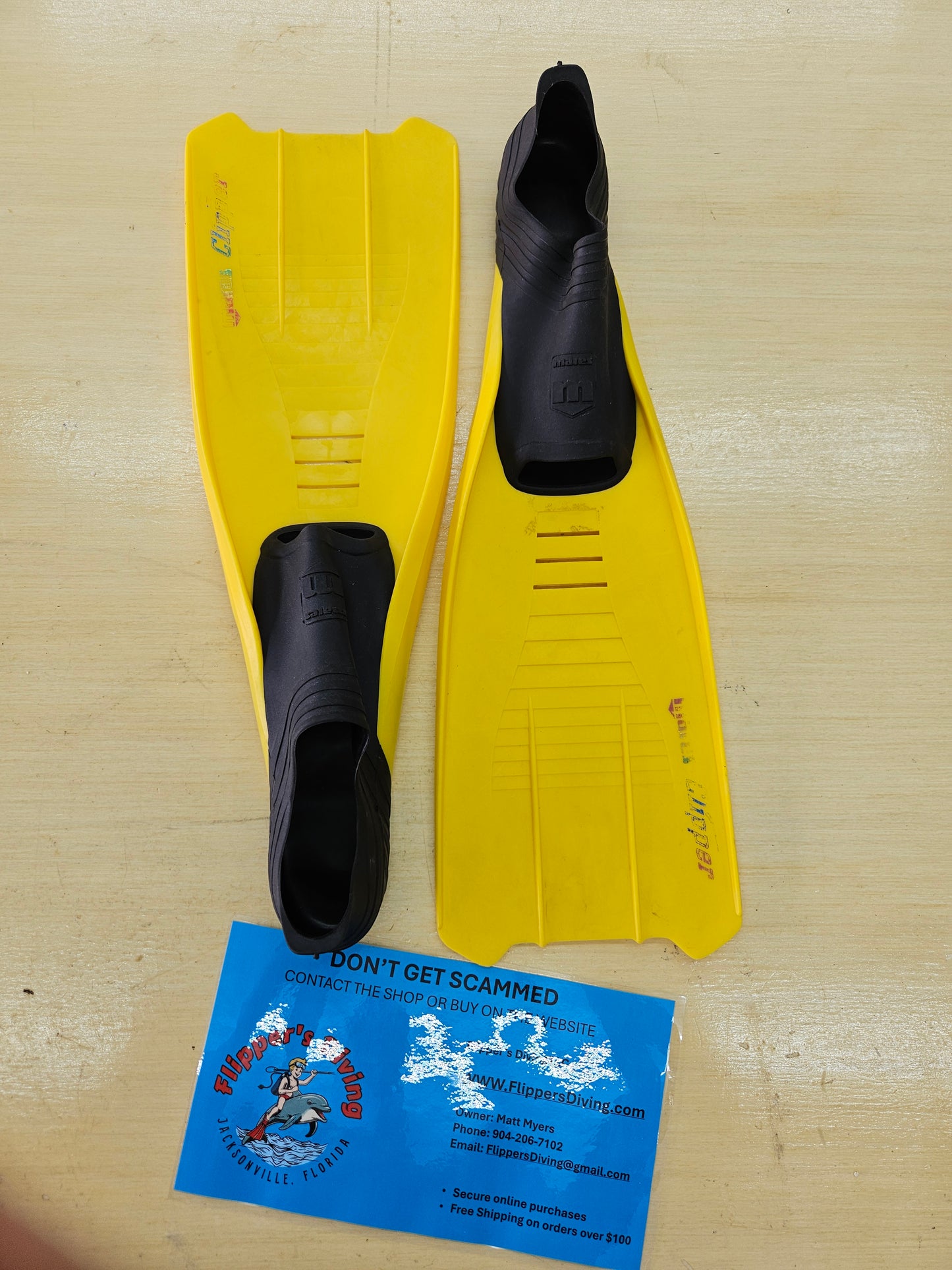 Mares Full Foot Snorkeling Fins (5.5-6.5)