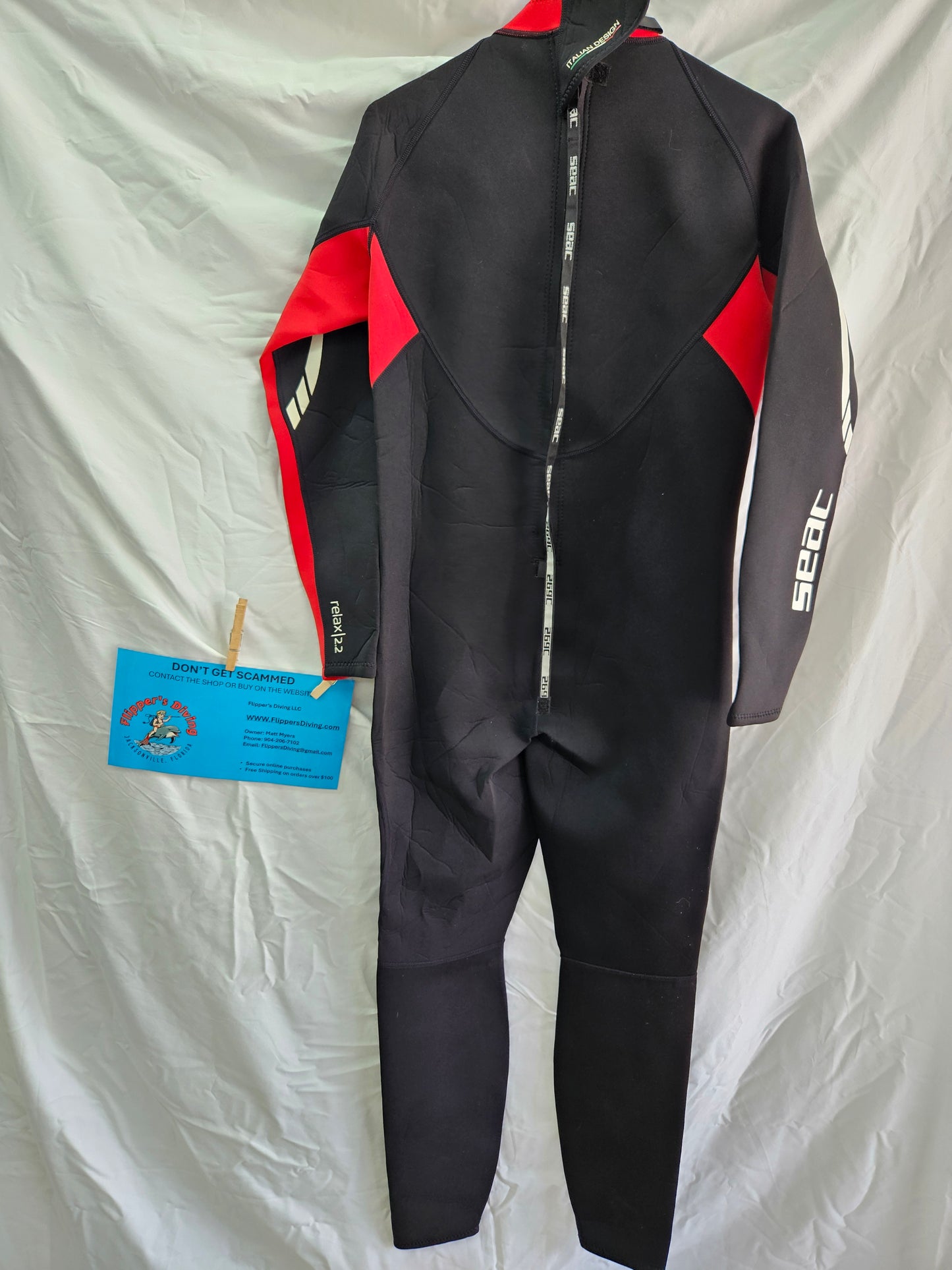 Seac "Relax 2.2" Wetsuit (XL)