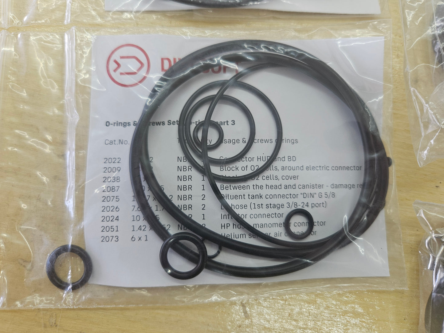 Divesoft Liberty Spares and Extras for CCR