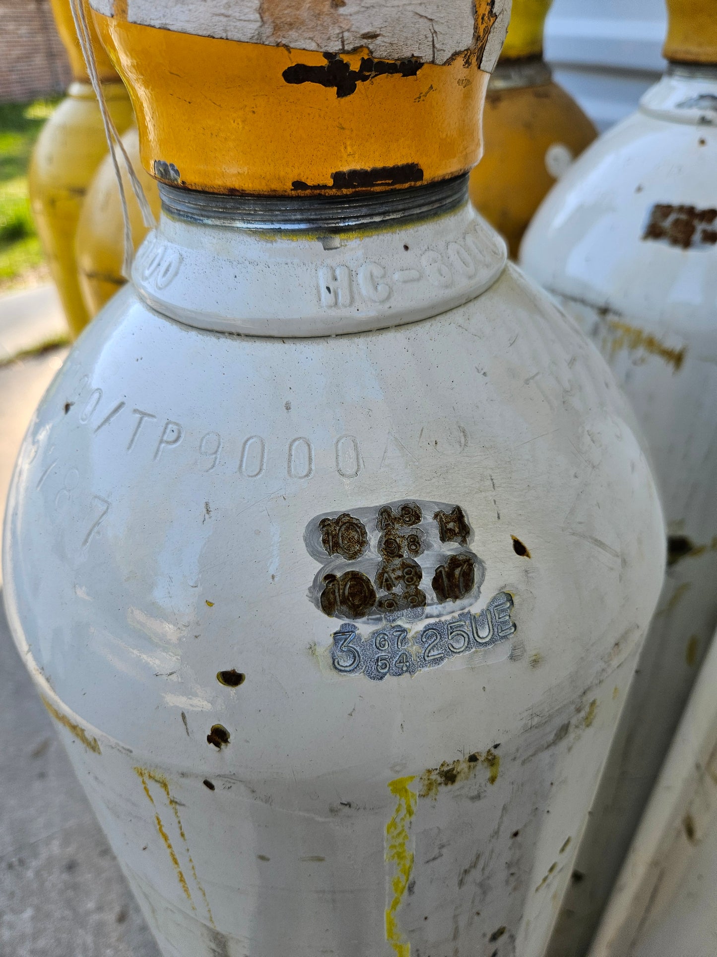 Botellas de almacenamiento de gas - 6000 y 4500 PSI