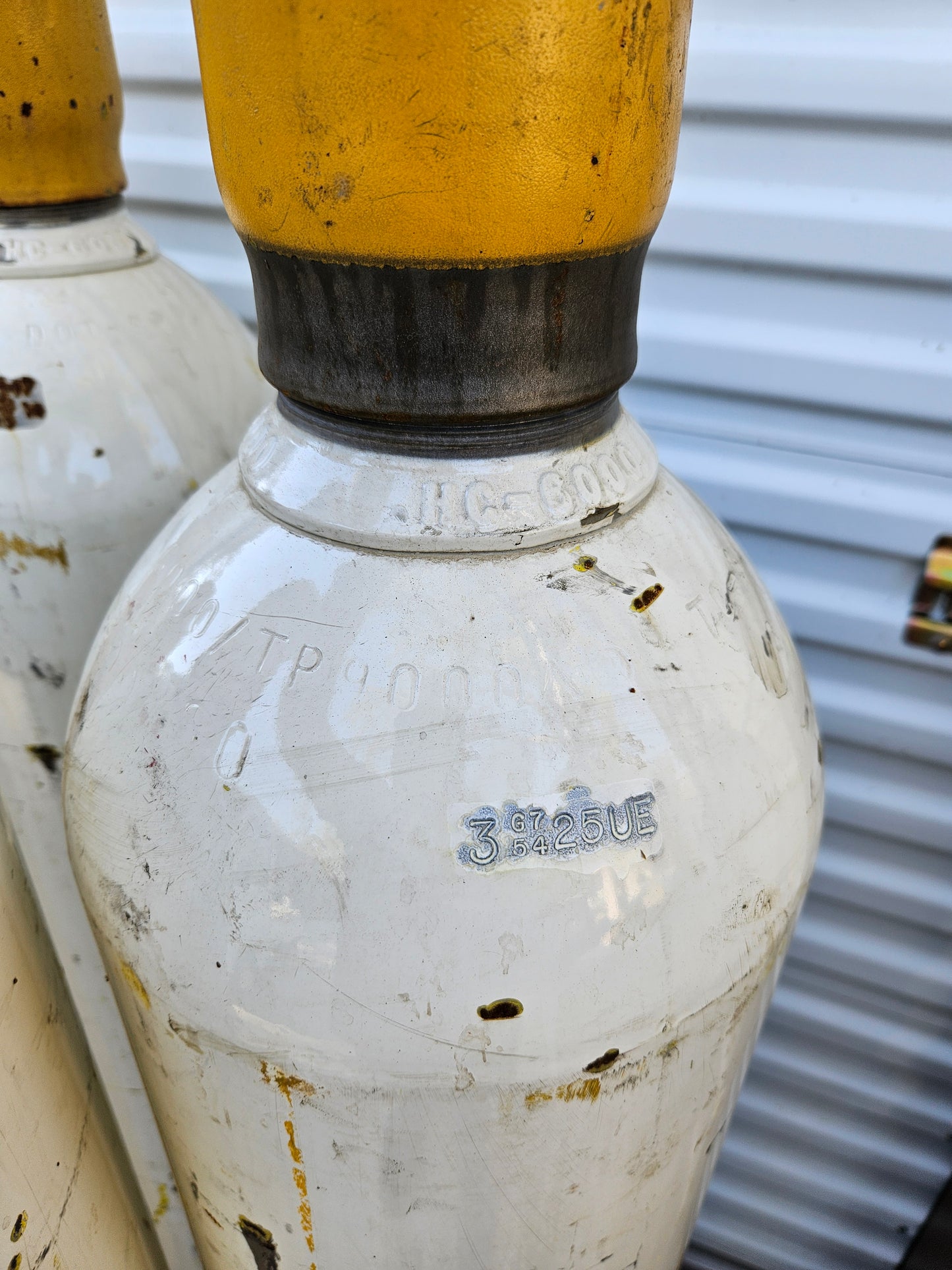 Botellas de almacenamiento de gas - 6000 y 4500 PSI