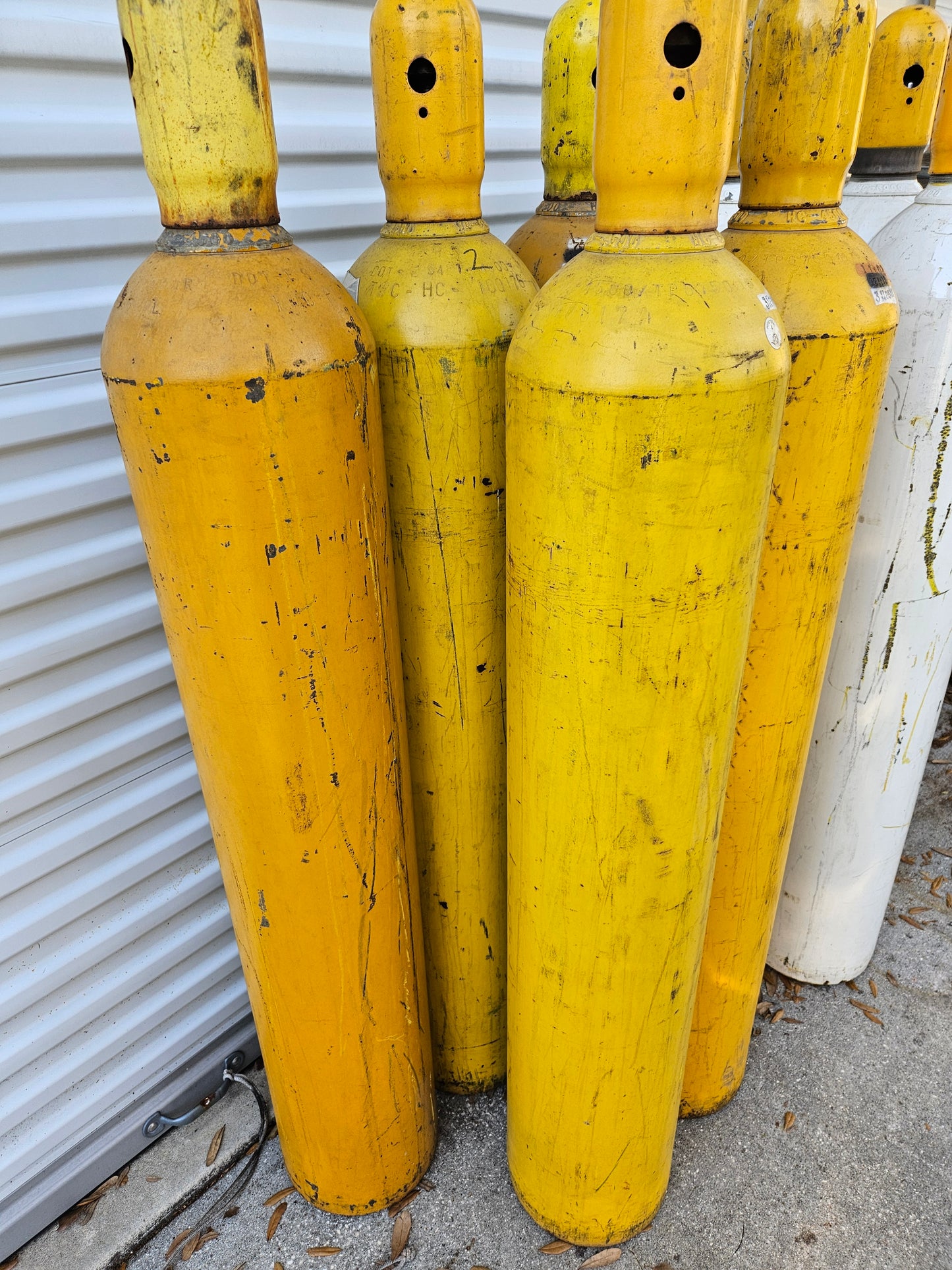 Botellas de almacenamiento de gas - 6000 y 4500 PSI
