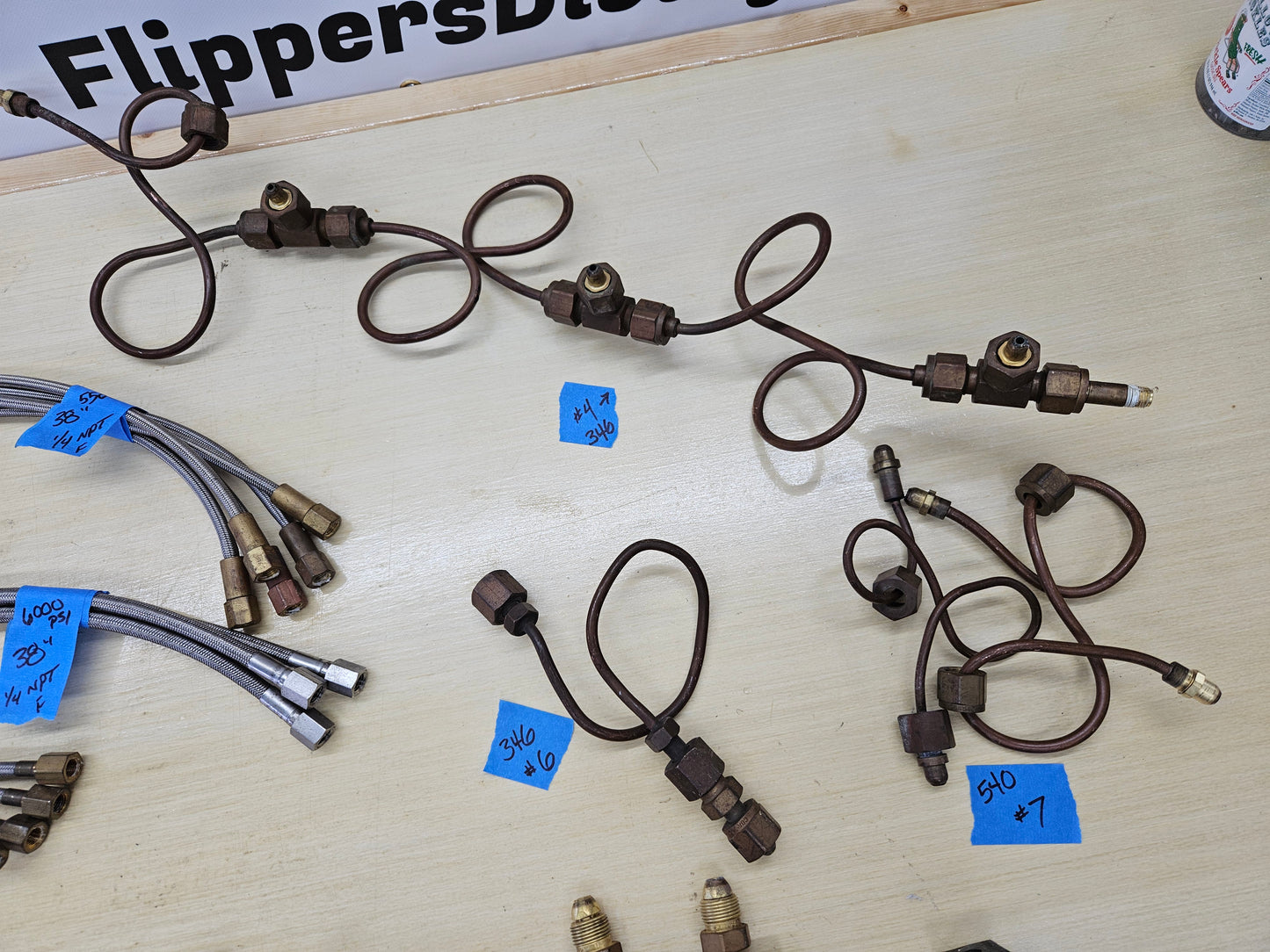 HP Fill Station Fittings and Hoses