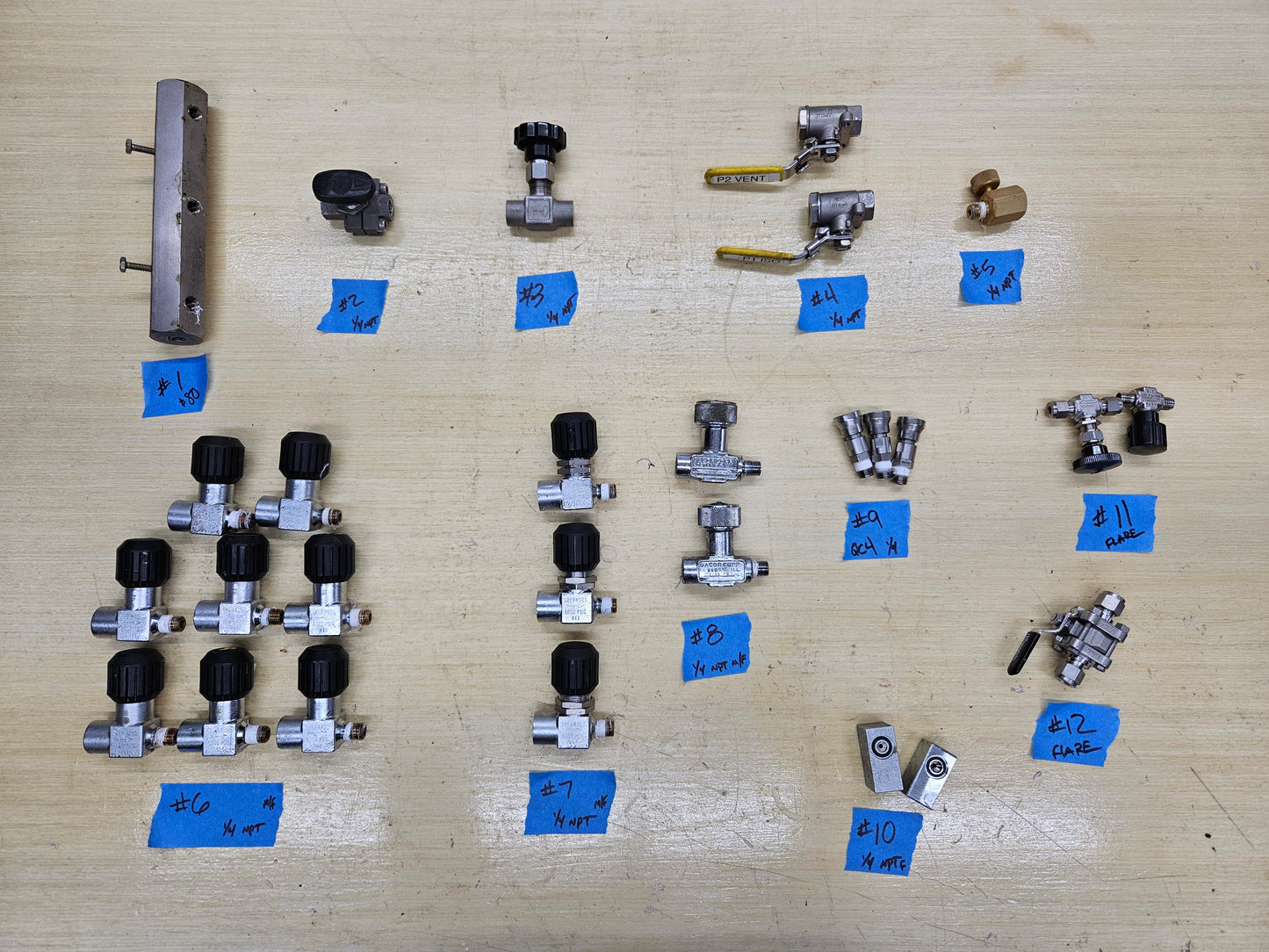 Fill Station Valves and Components