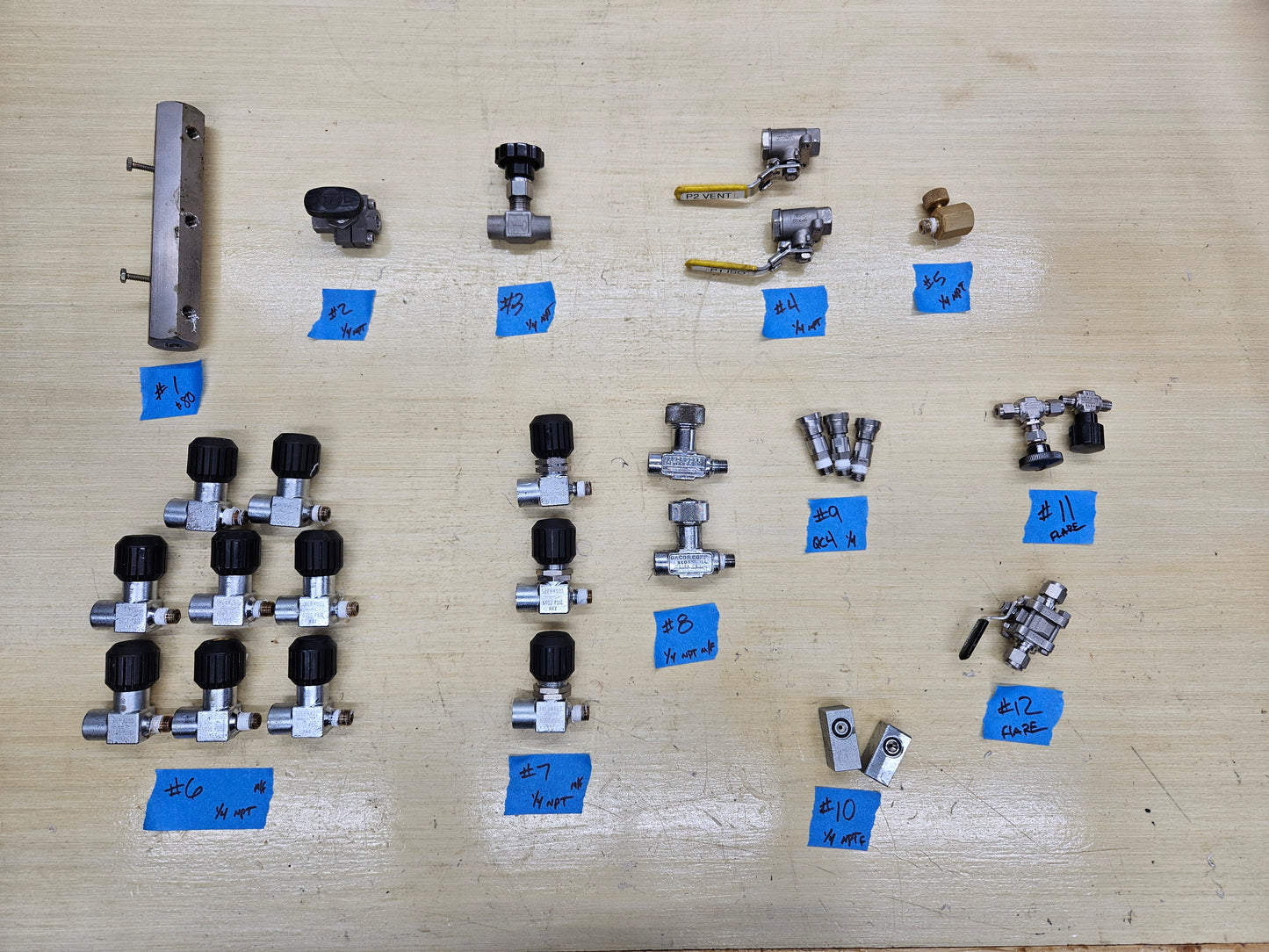 Fill Station Valves and Components