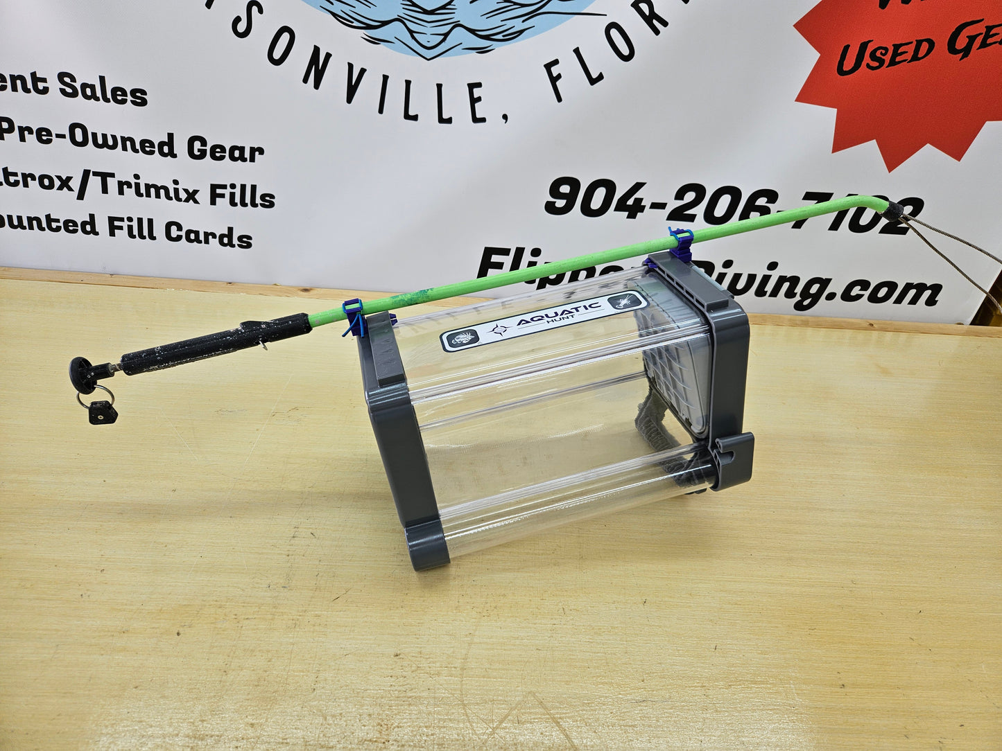 Lionfish Container Lobster Snare and Speargun Clips