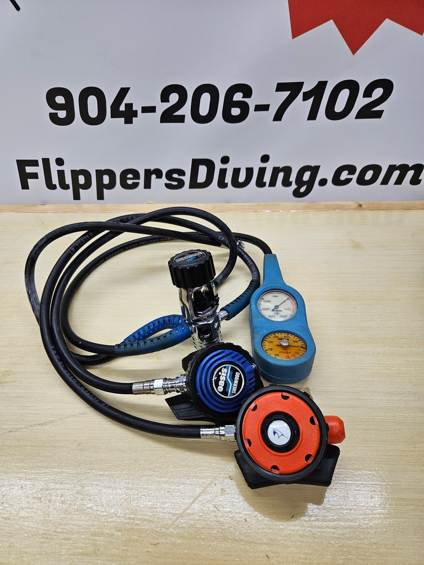 Sherwood Regulator Set (AS IS  - SPECIAL)