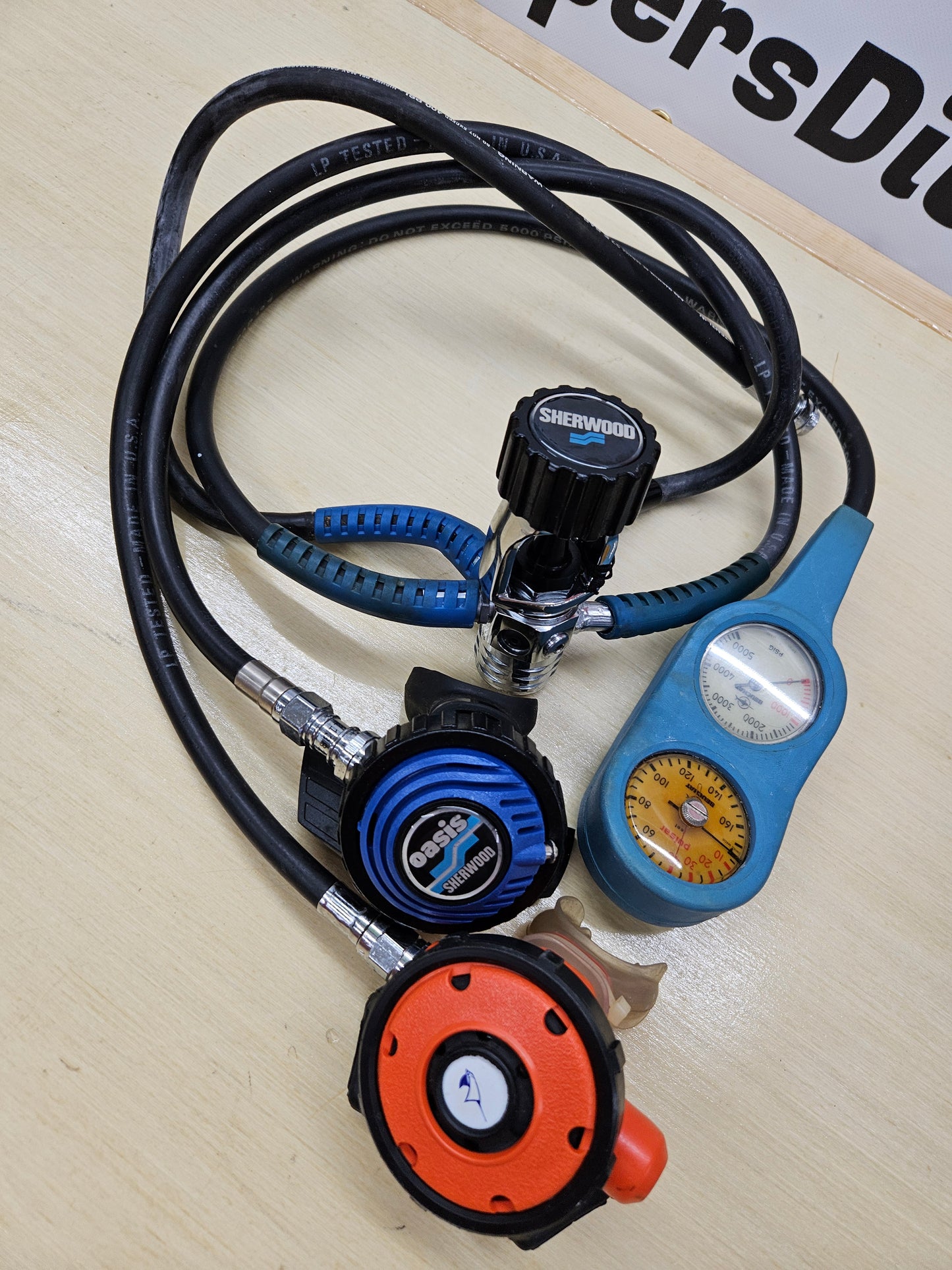 Sherwood Regulator Set (AS IS  - SPECIAL)