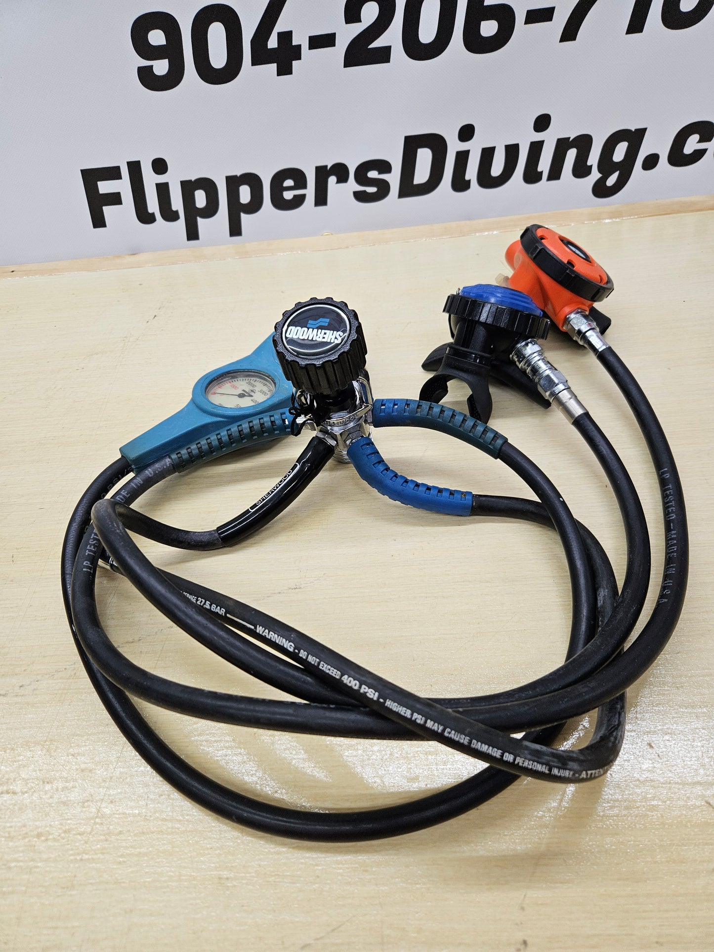 Sherwood Regulator Set (AS IS  - SPECIAL)
