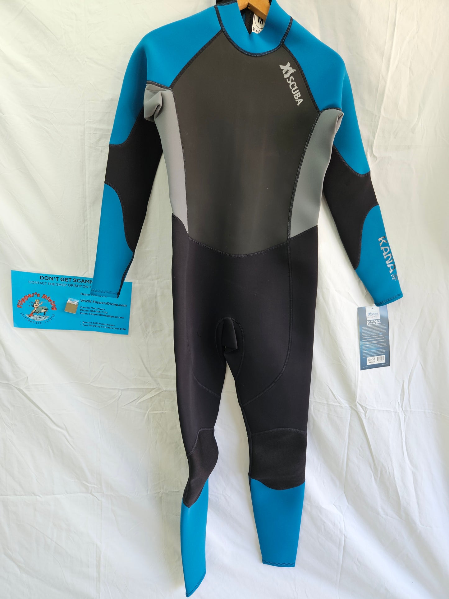 "Kana" 3/2mm Wetsuit (MEDIUM)