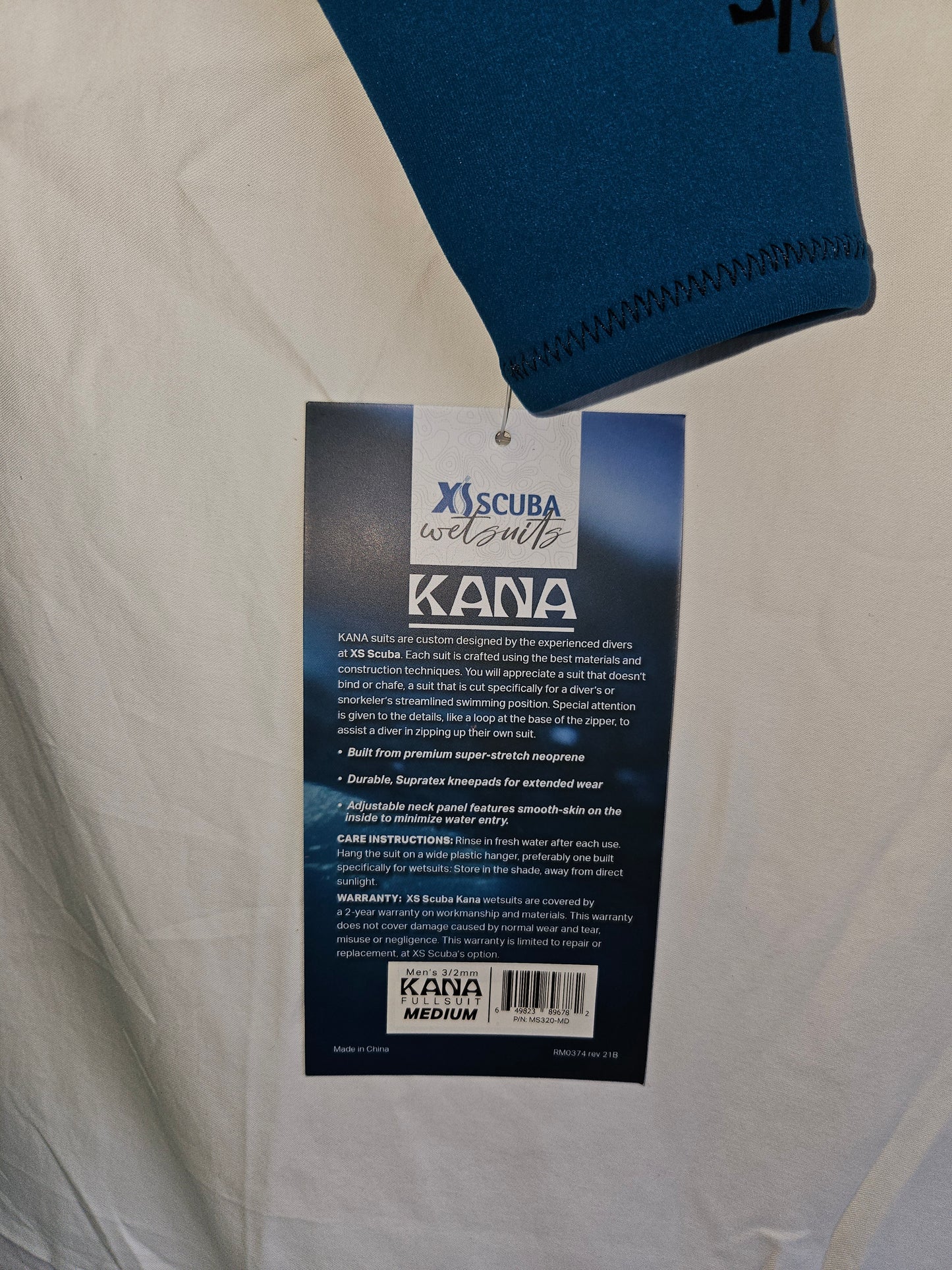 "Kana" 3/2mm Wetsuit (MEDIUM)