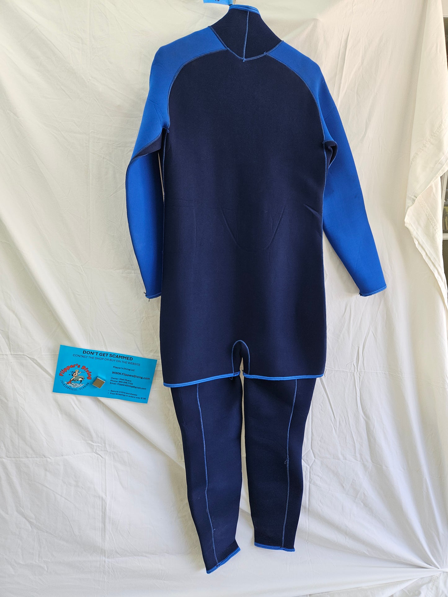 Traje de neopreno Imperial de dos piezas de 3 mm (XL)