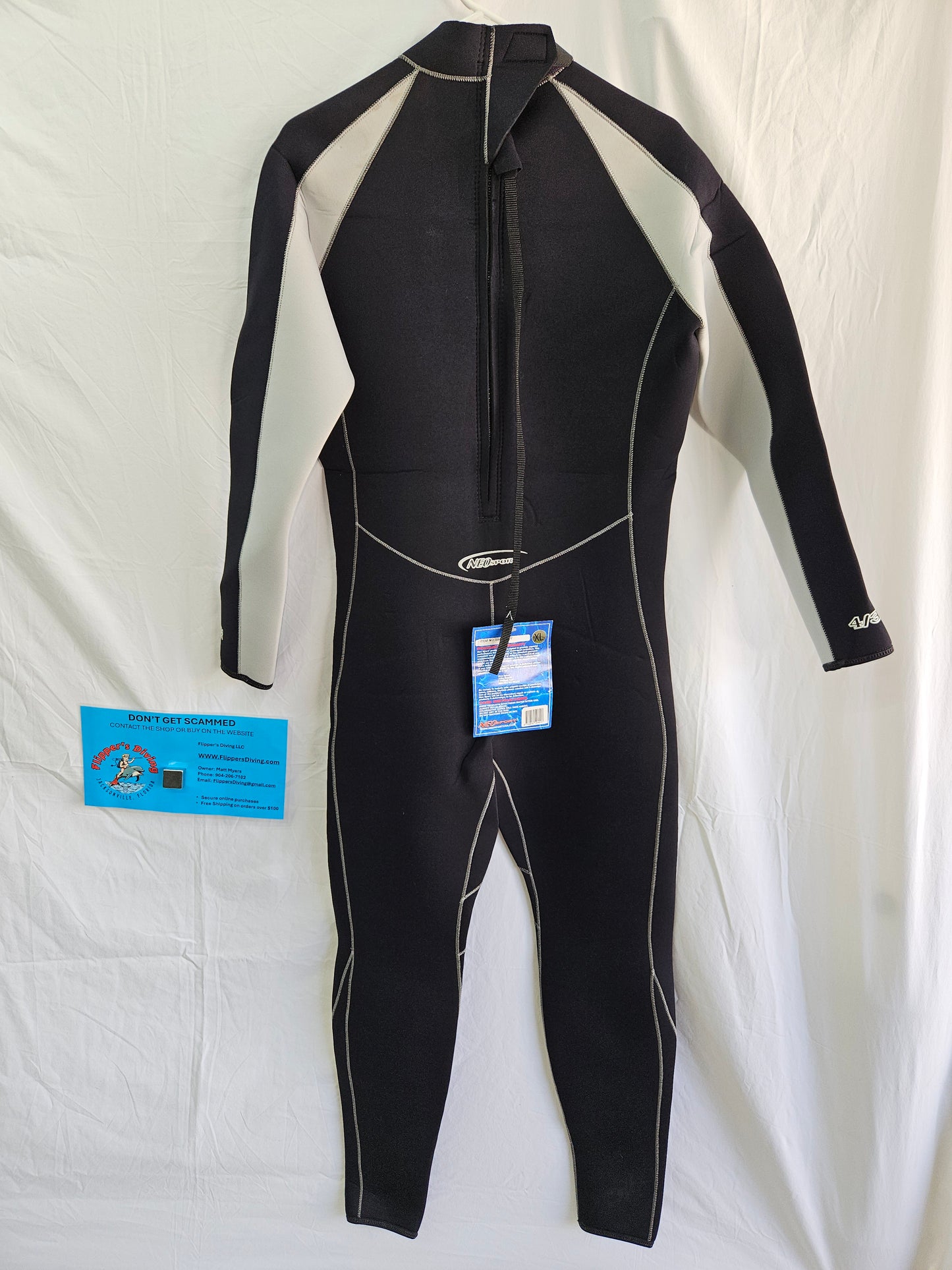 Traje de neopreno Neosport 4/3 mm (XL)