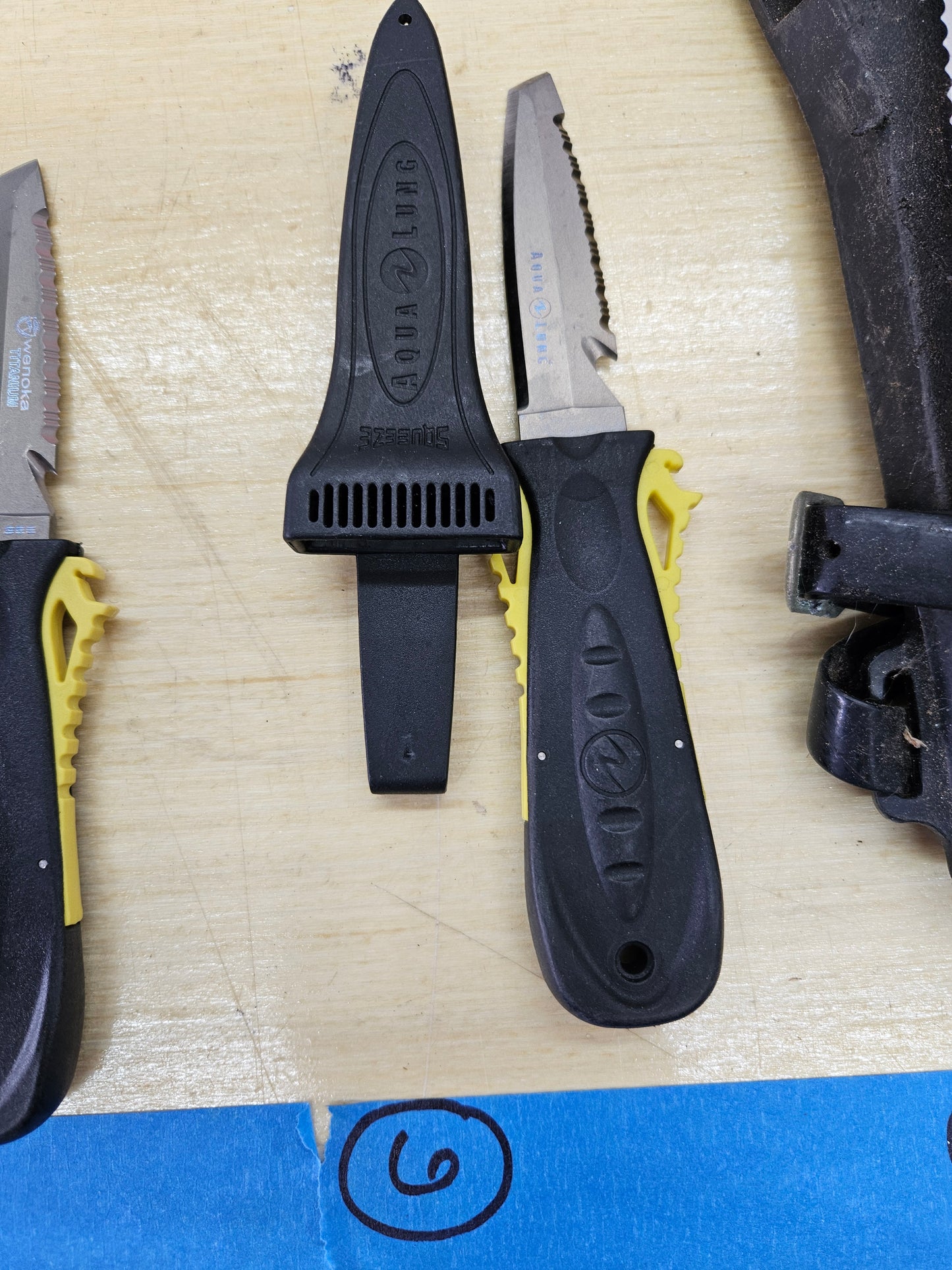Diver's Knives and Tools