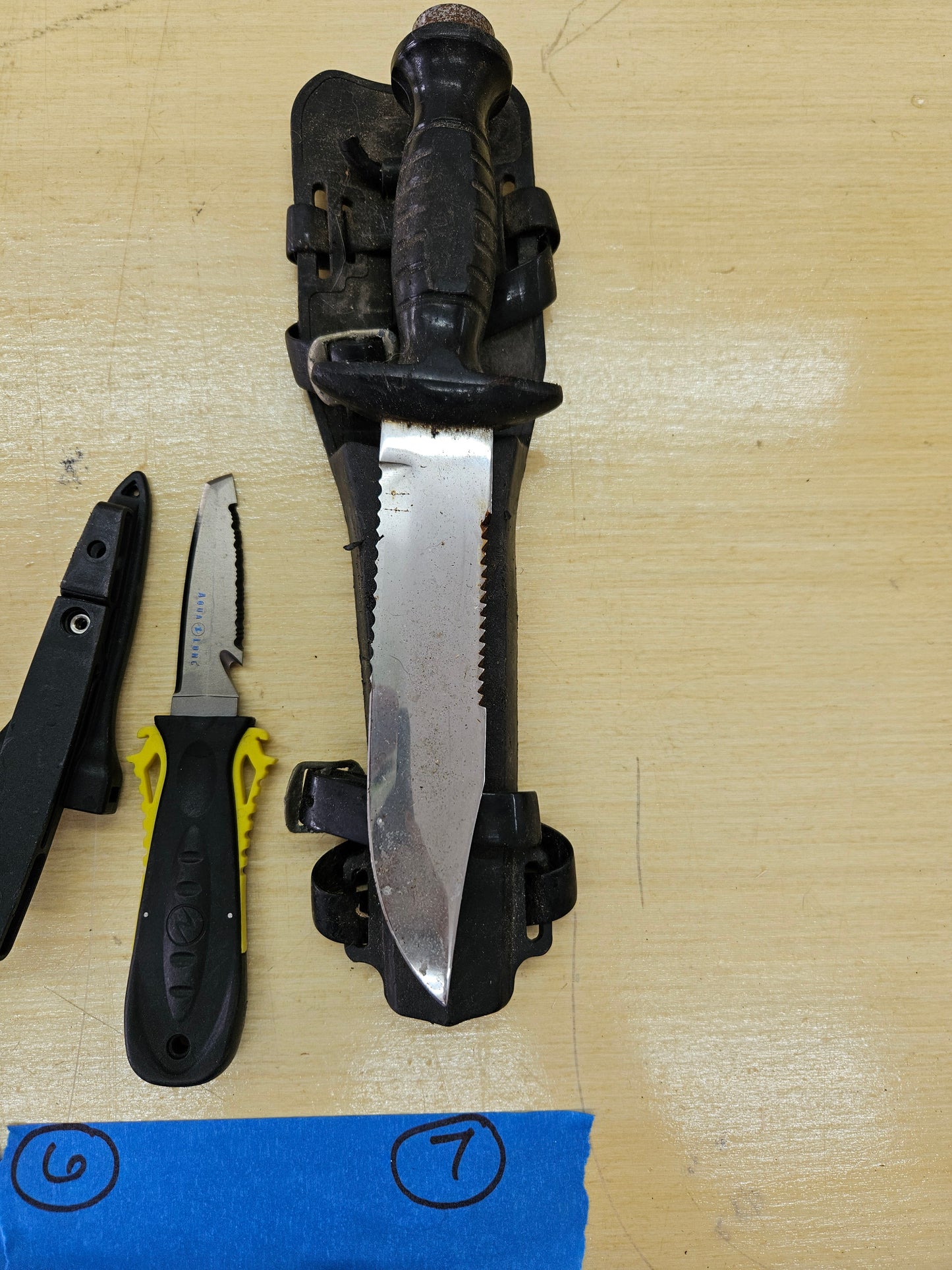 Diver's Knives and Tools