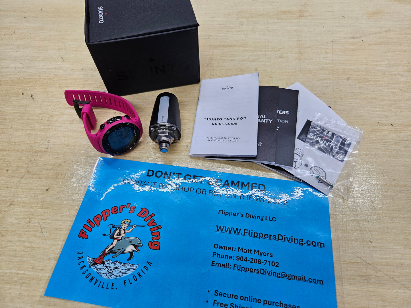 Suunto D4i Dive Computer & Transmitter