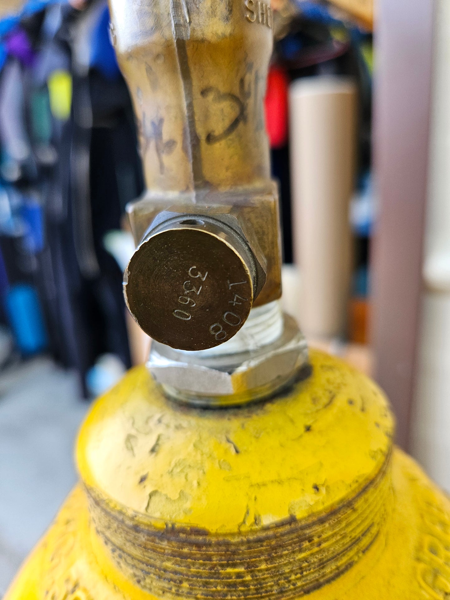 200cf gas storage bottles