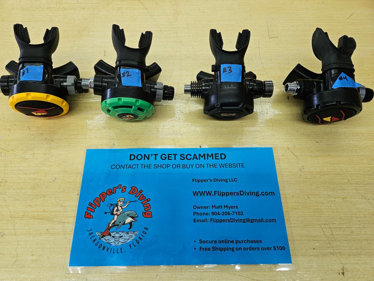 Dive Rite 2nd Stage Regulators