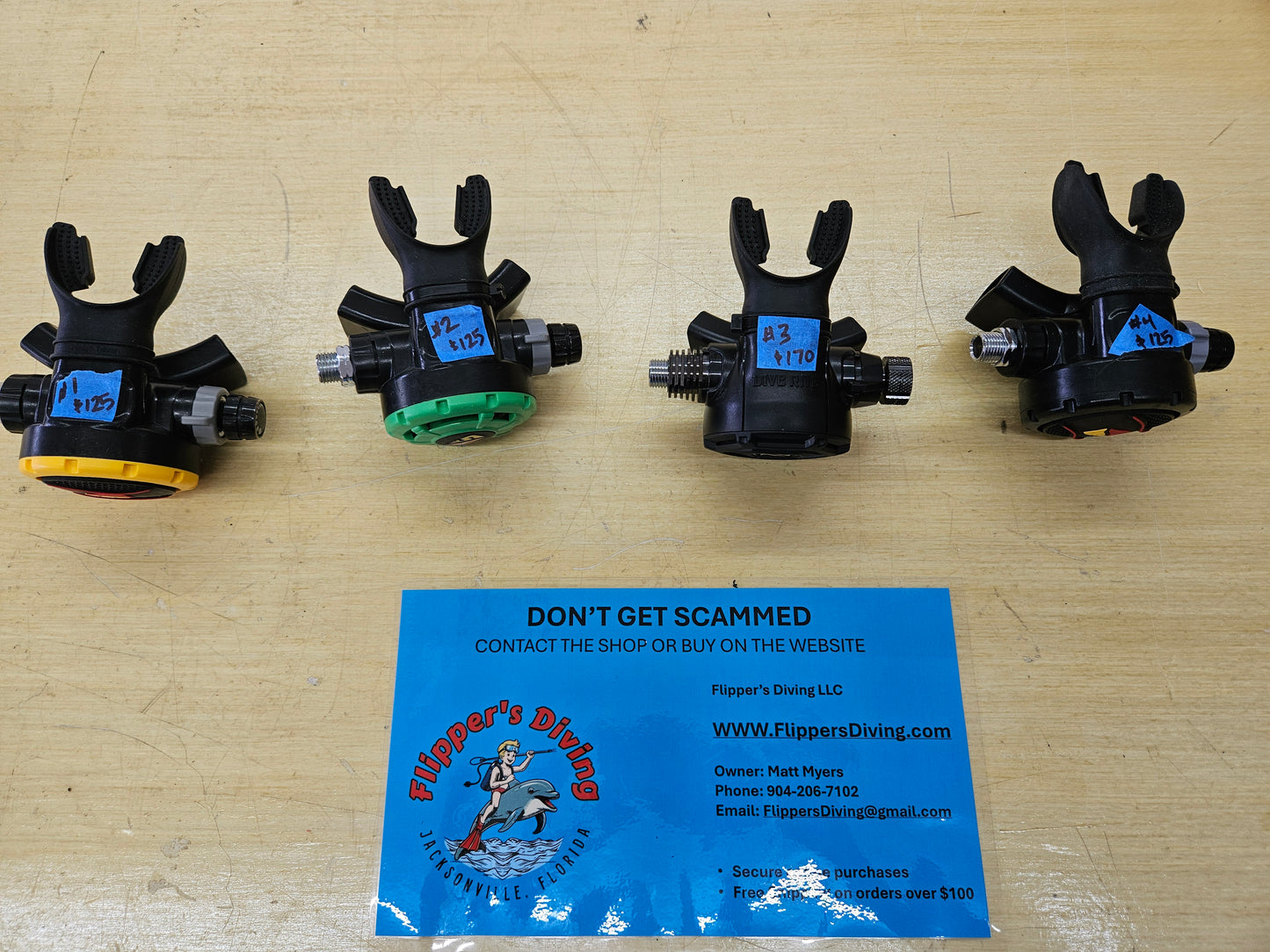 Dive Rite 2nd Stage Regulators