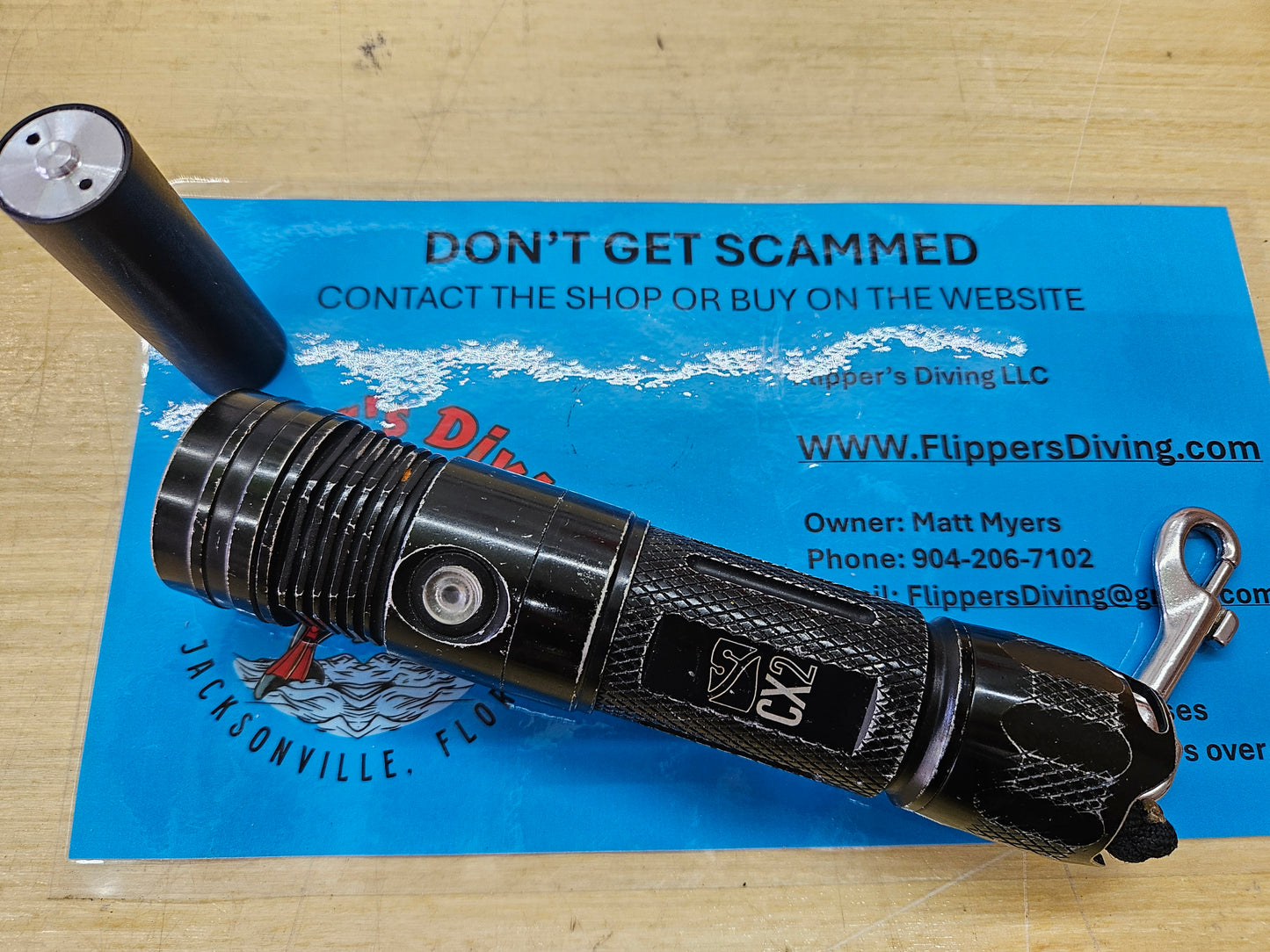 Dive Rite CX2 Dive Light