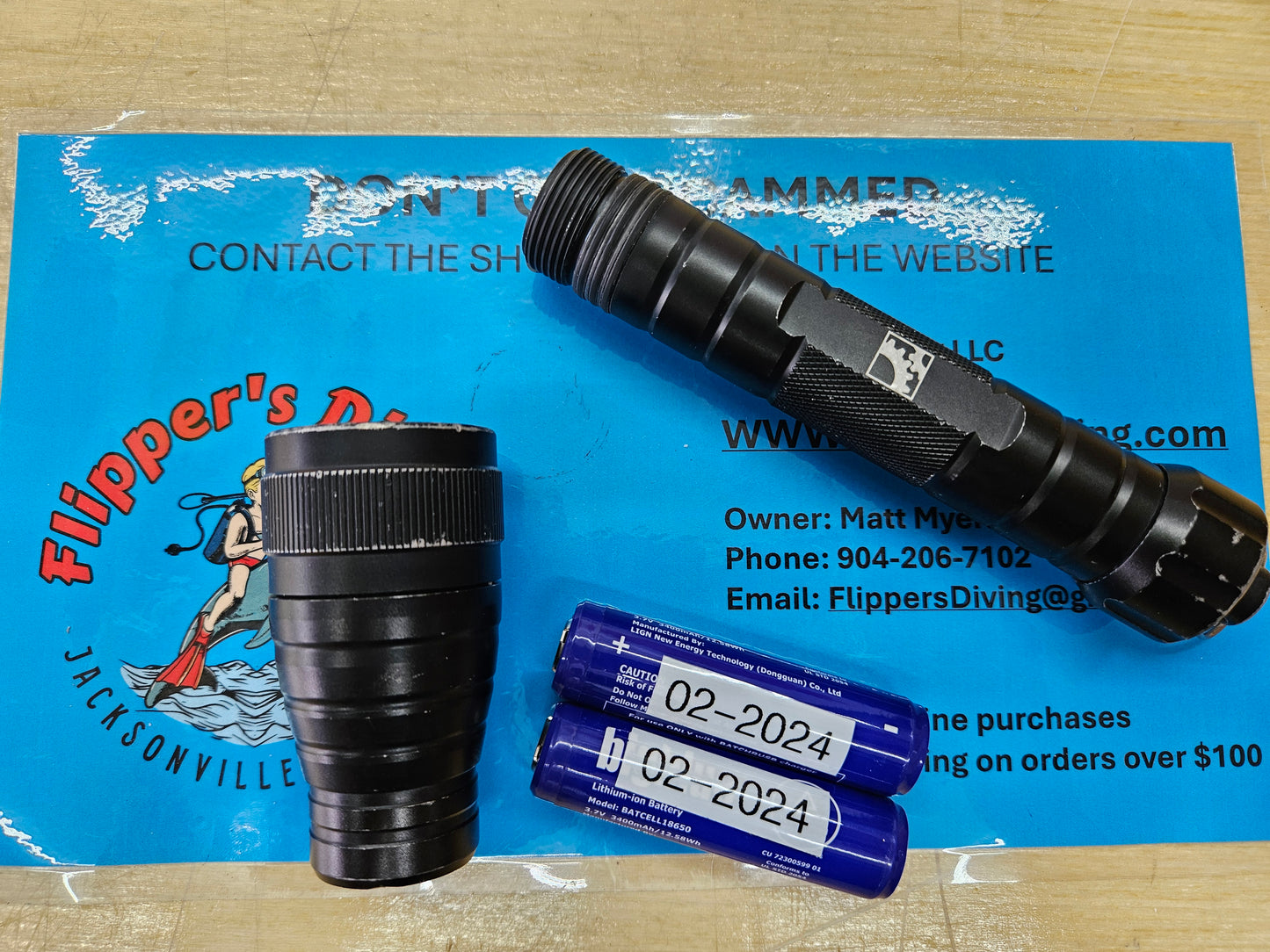 DGX LED Dive Light (800 Lumens)