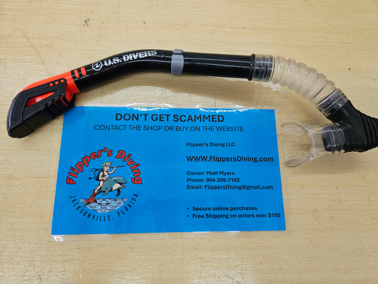 US Divers Snorkel