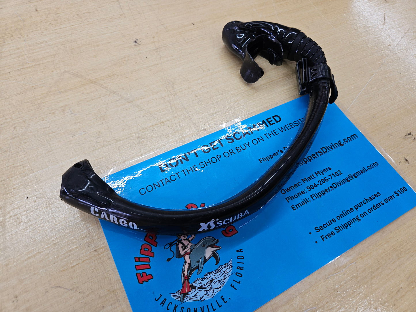 XS Scuba "Cargo" Roll Up Snorkel