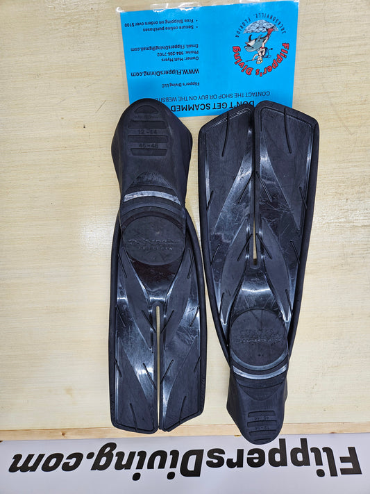 Atomic Aquatics Full Foot Fins (12-14)