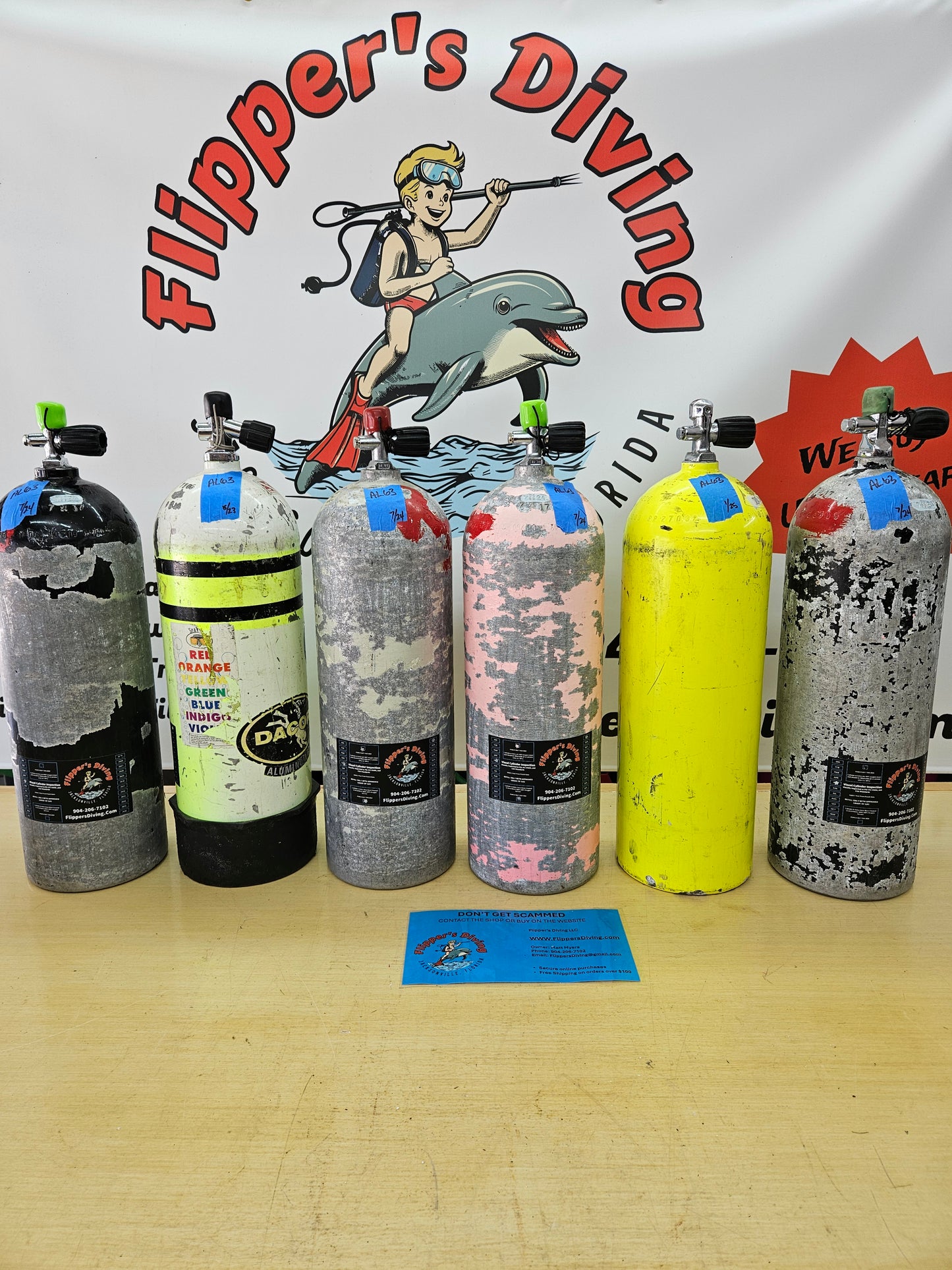 Aluminum 63 - AL63 Scuba Cylinders