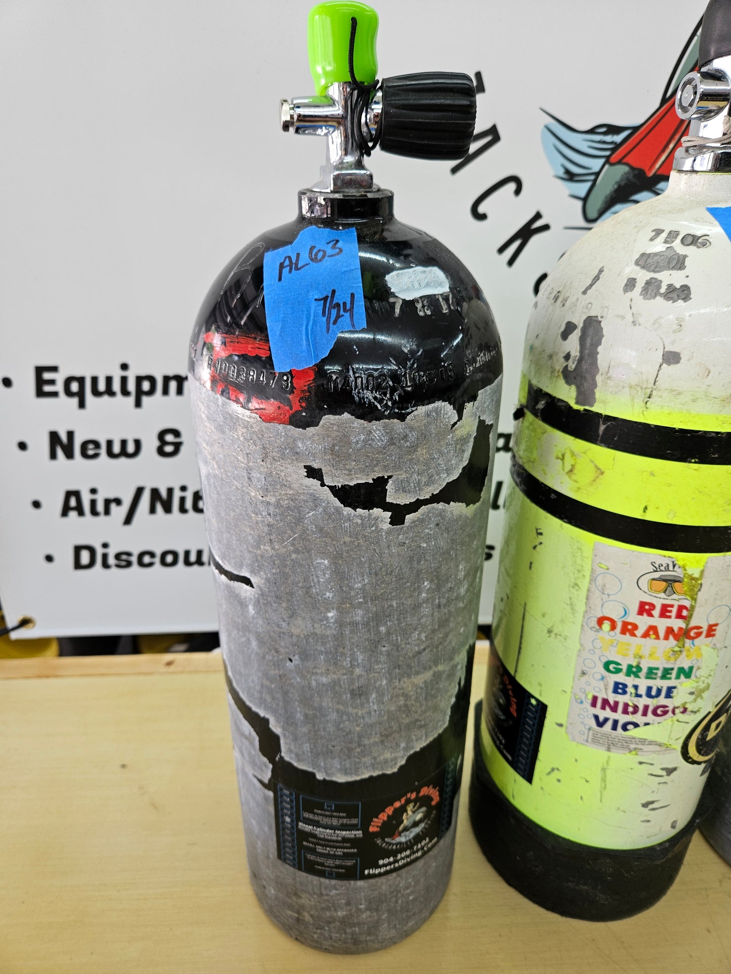 Aluminum 63 - AL63 Scuba Cylinders