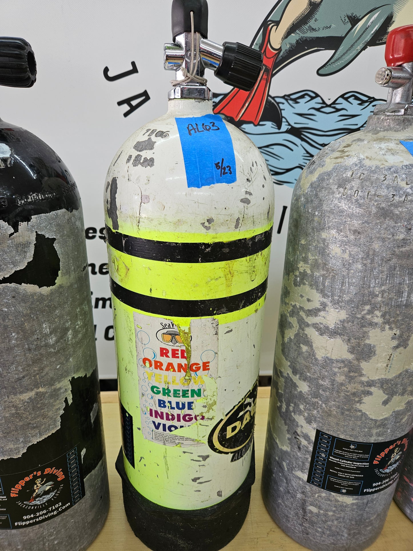 Aluminum 63 - AL63 Scuba Cylinders
