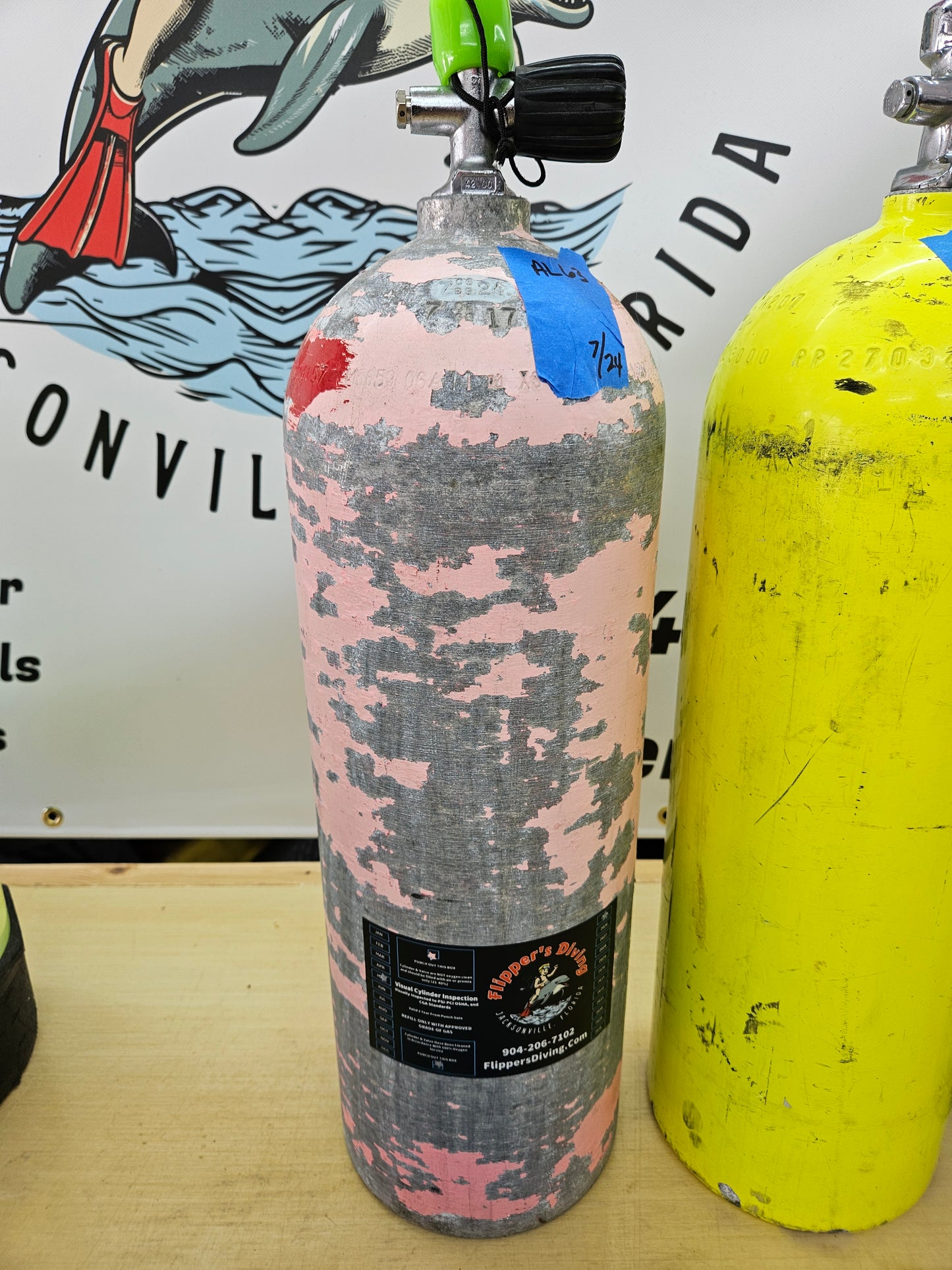 Aluminum 63 - AL63 Scuba Cylinders