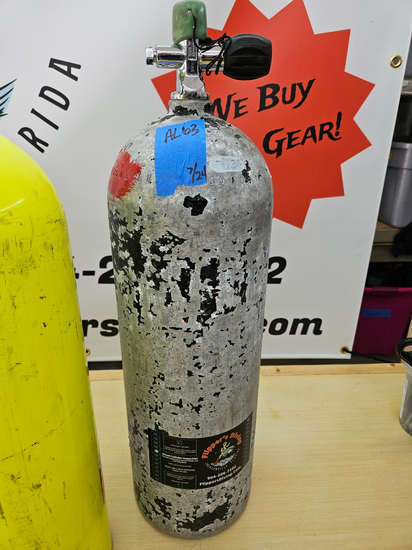 Aluminum 63 - AL63 Scuba Cylinders