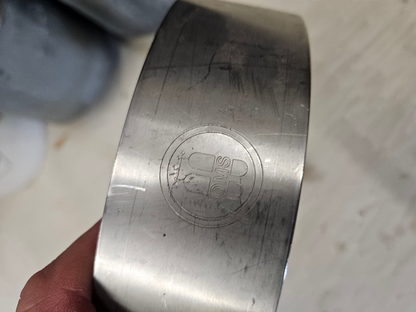 OMS 8" Stainless Steel Tank Bands
