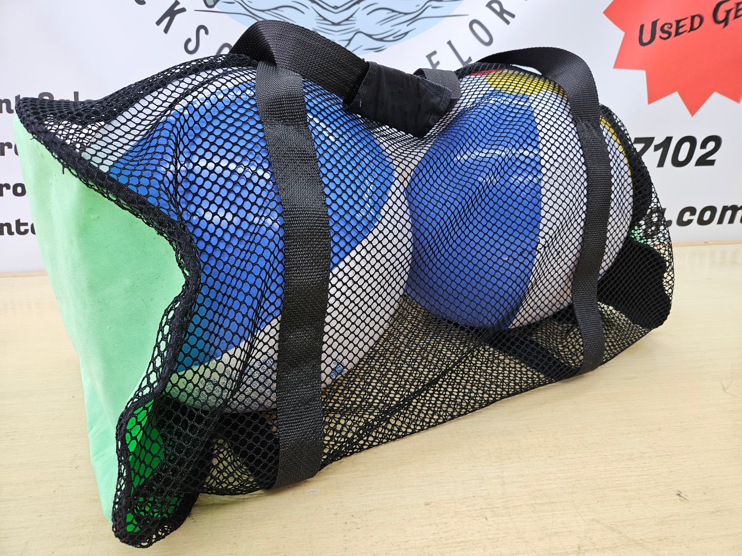 Equipment Mesh Duffle Bag