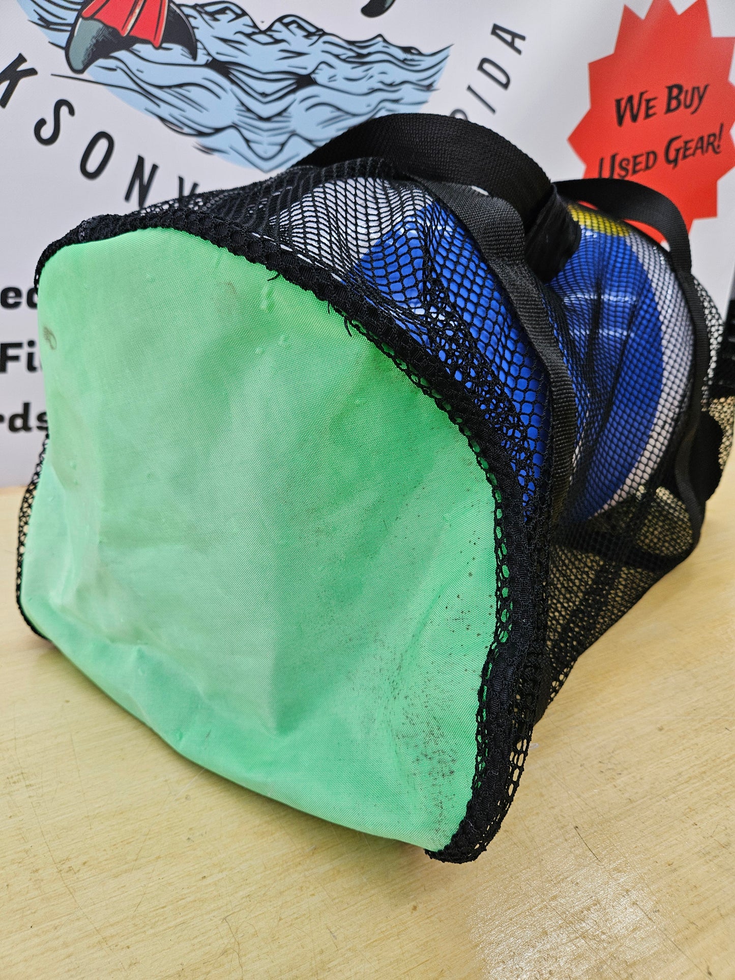 Equipment Mesh Duffle Bag