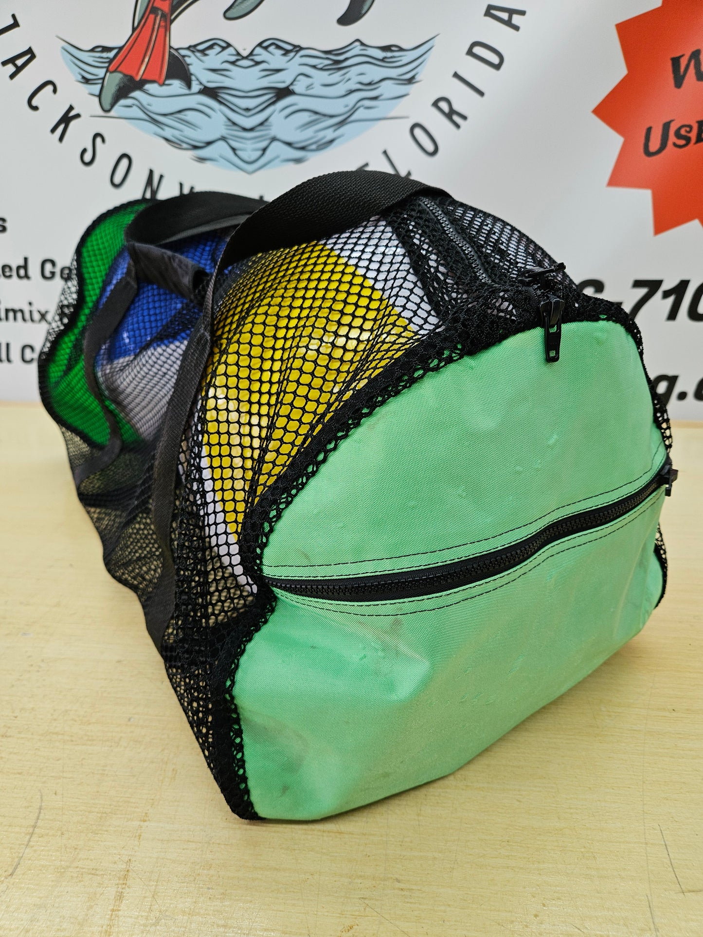 Equipment Mesh Duffle Bag