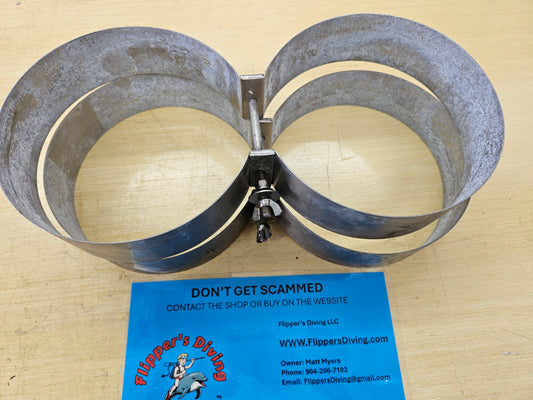 8" Stainless Steel Tank Bands
