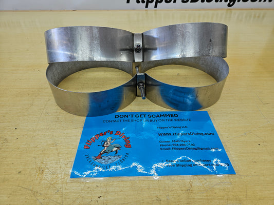 8" Stainless Steel Tank Bands