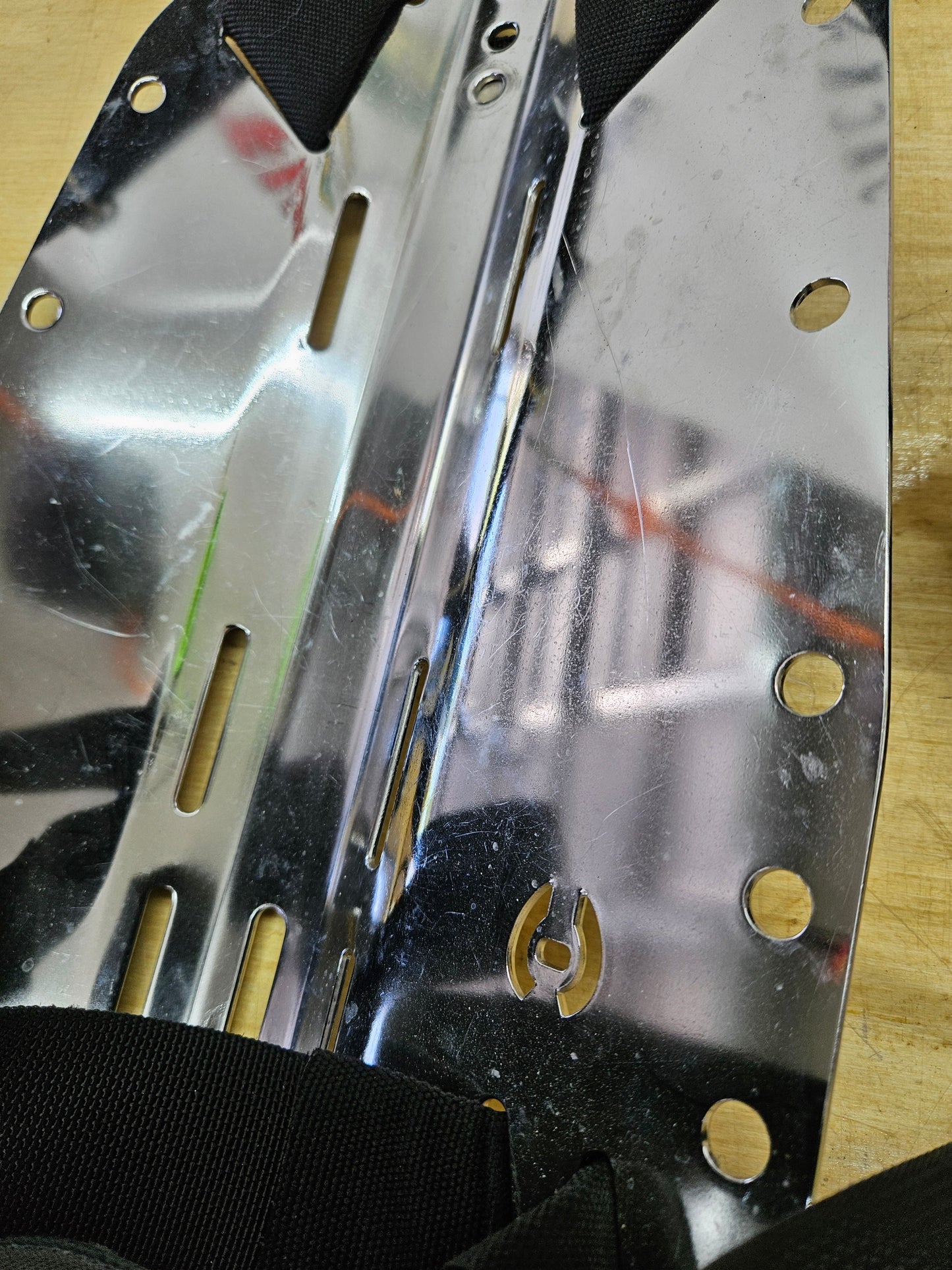 Hollis Stainless Steel Backplate & Harness