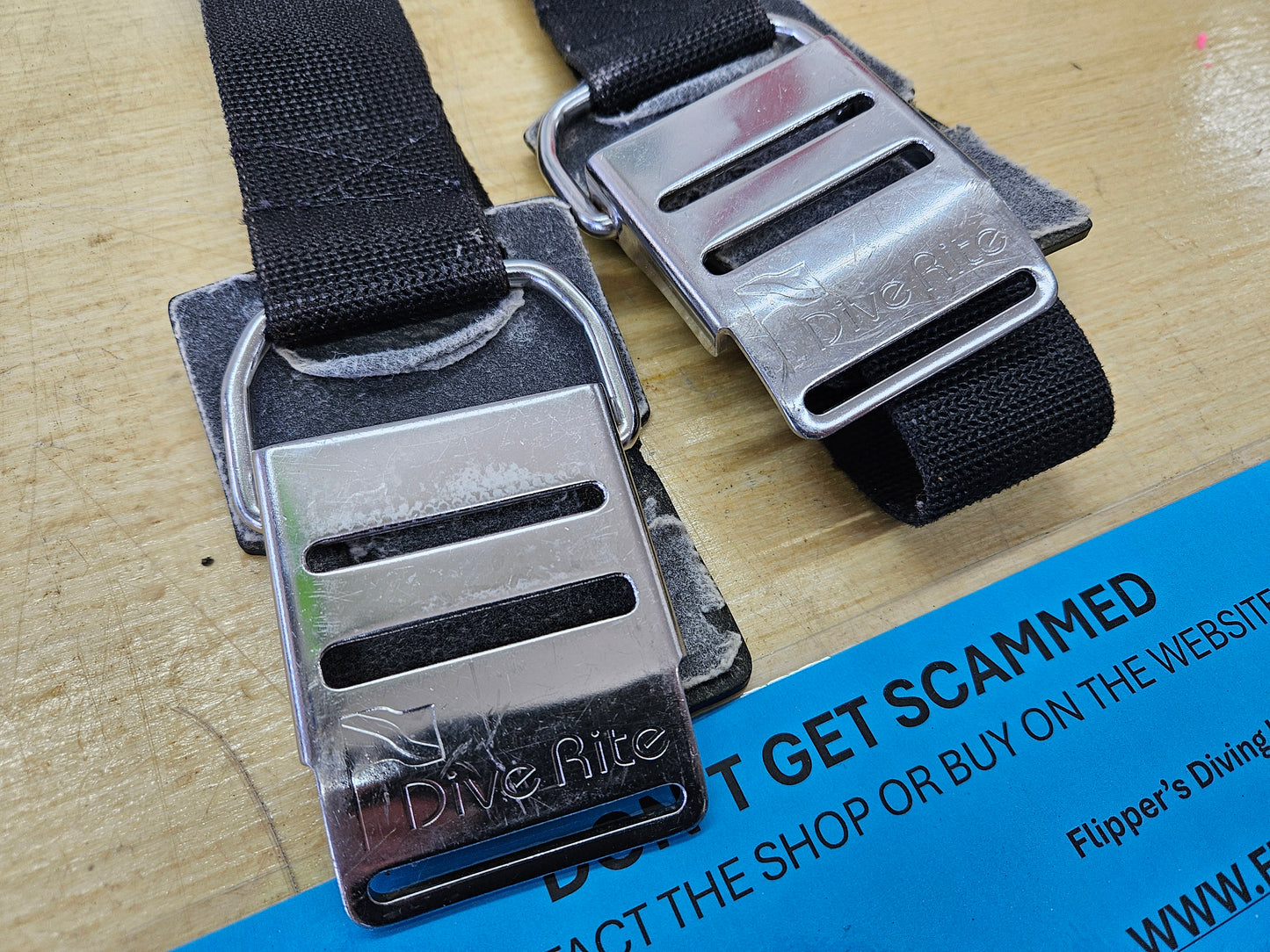 Dive Rite Stainless Steel Cam Bands
