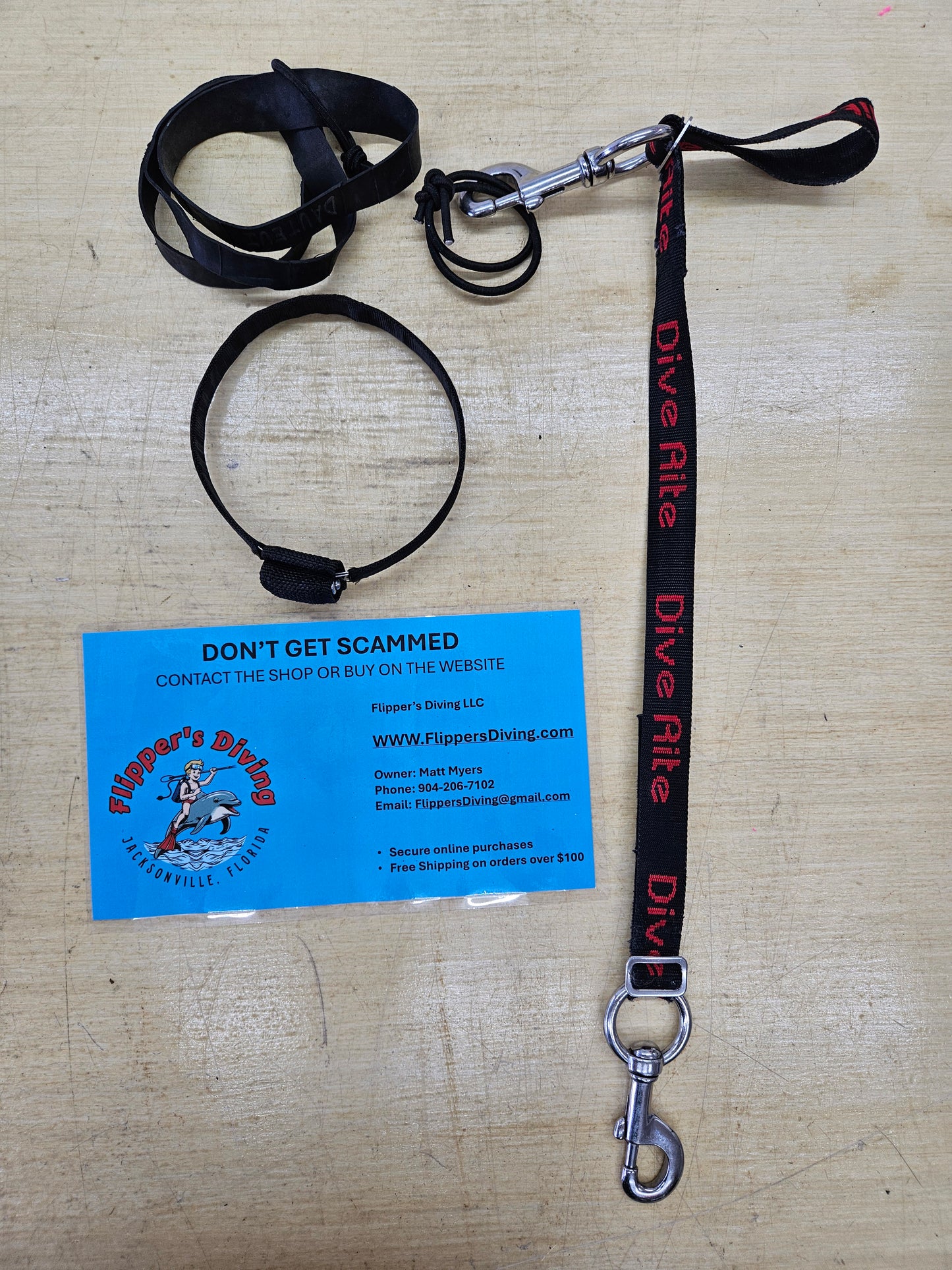 Dive Rite Stage Bottle Rigging