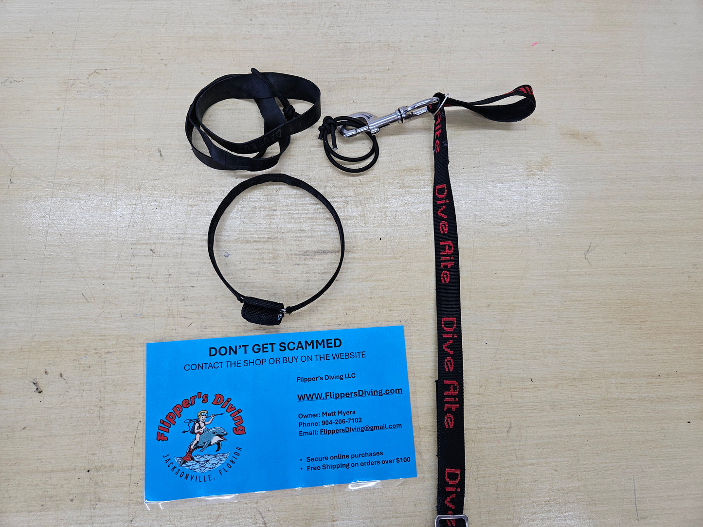 Dive Rite Stage Bottle Rigging