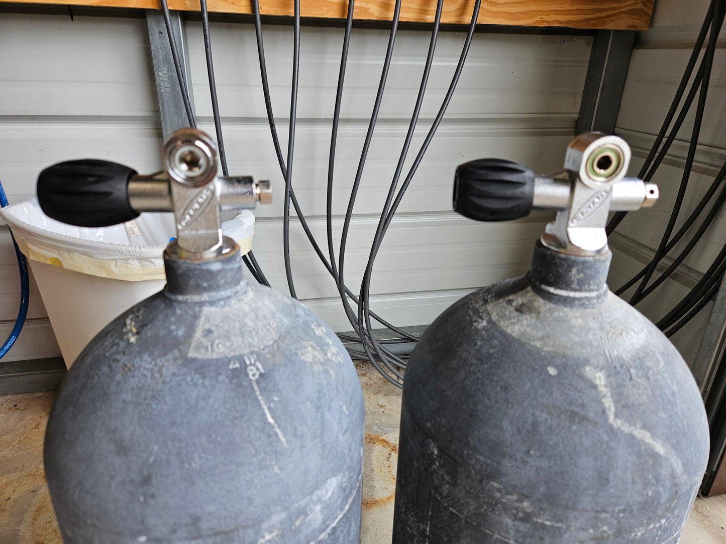 PST LP95 Steel Scuba Cylinders